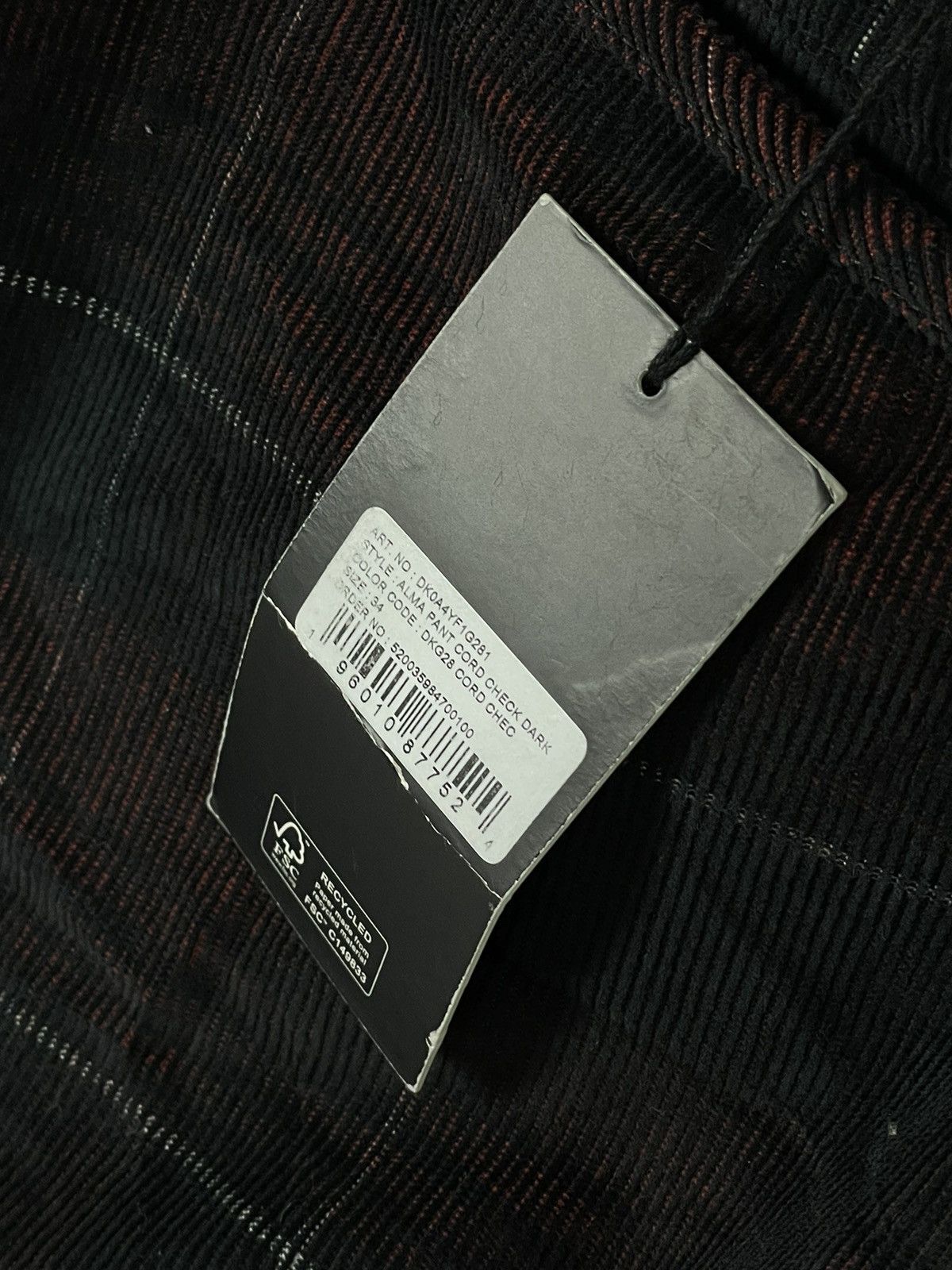 Dickies × Vintage Dickies Vintage New Never Worn Velvette Check Pants Size US 34 / EU 50 - 9 Thumbnail
