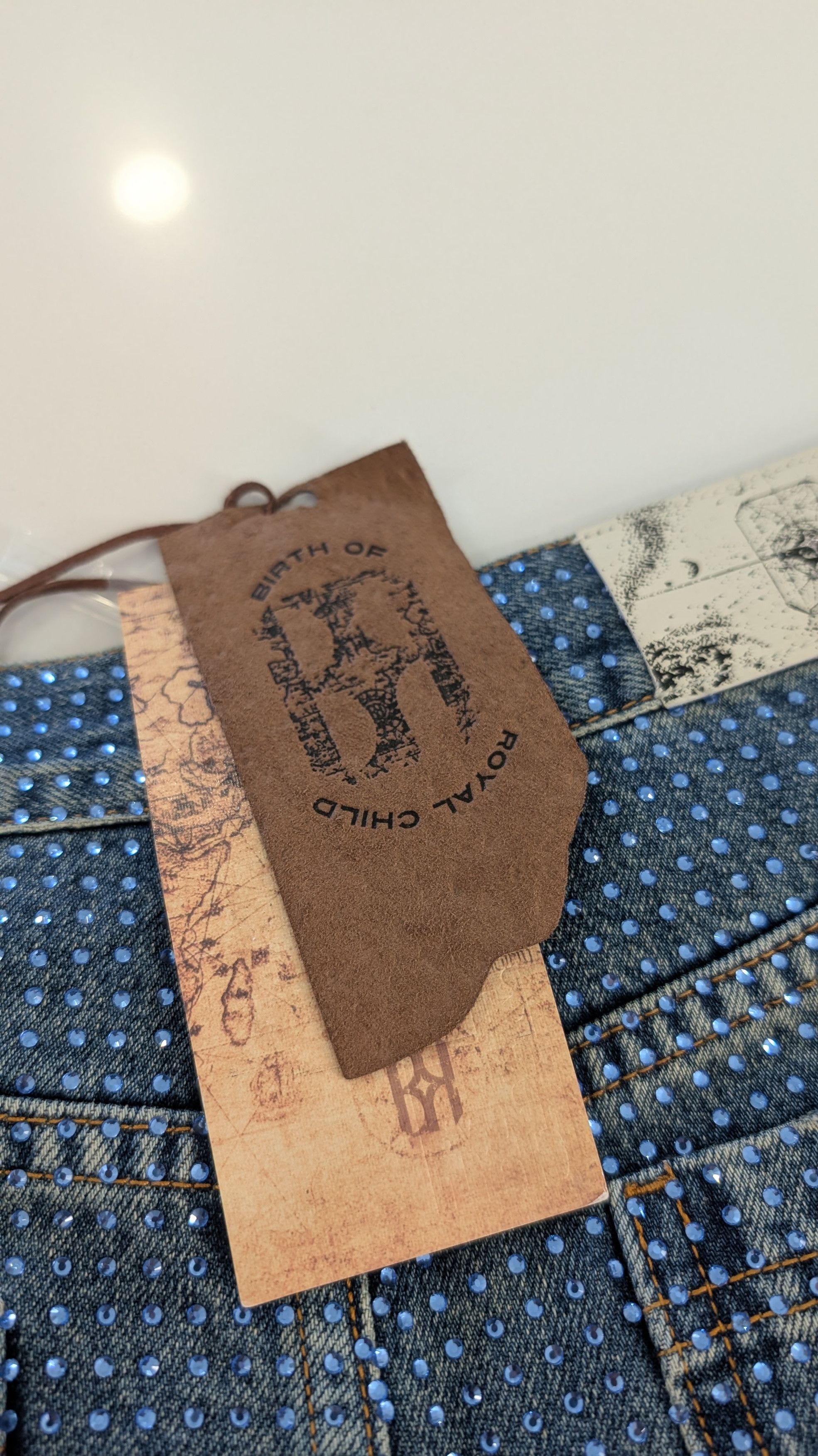 Birth of Royal Child Birth Of Royal Child BORC 20K Stellar Diamond Jeans Blue L Size US 34 / EU 50 - 4 Thumbnail