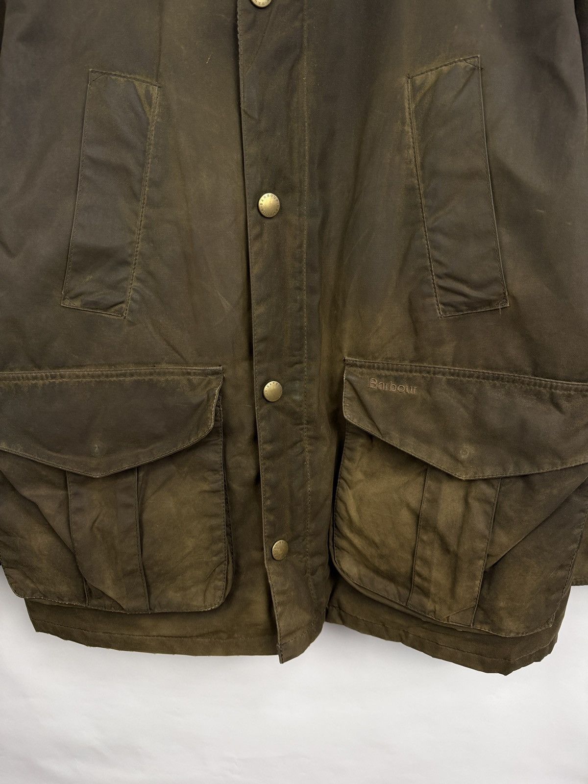 Barbour × Noah 🇬🇧 Barbour Hereford Wax Jacket Rare Retro Size US M / EU 48-50 / 2 - 9 Thumbnail