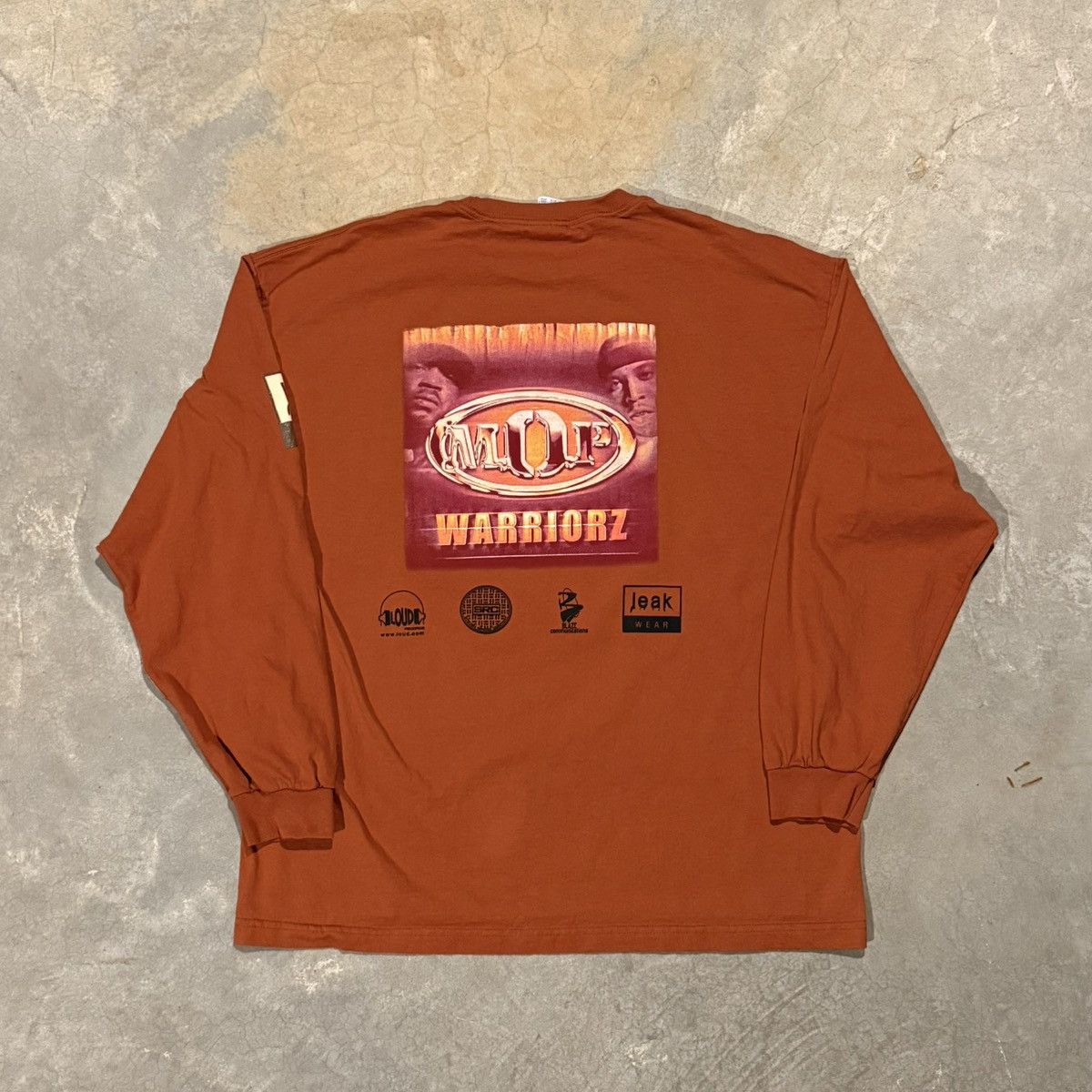 Vintage 2000 M.O.P Warriorz Rap Album Promo Tee Leak Wear Hip Hop Size US XXL / EU 58 / 5 - 6 Thumbnail