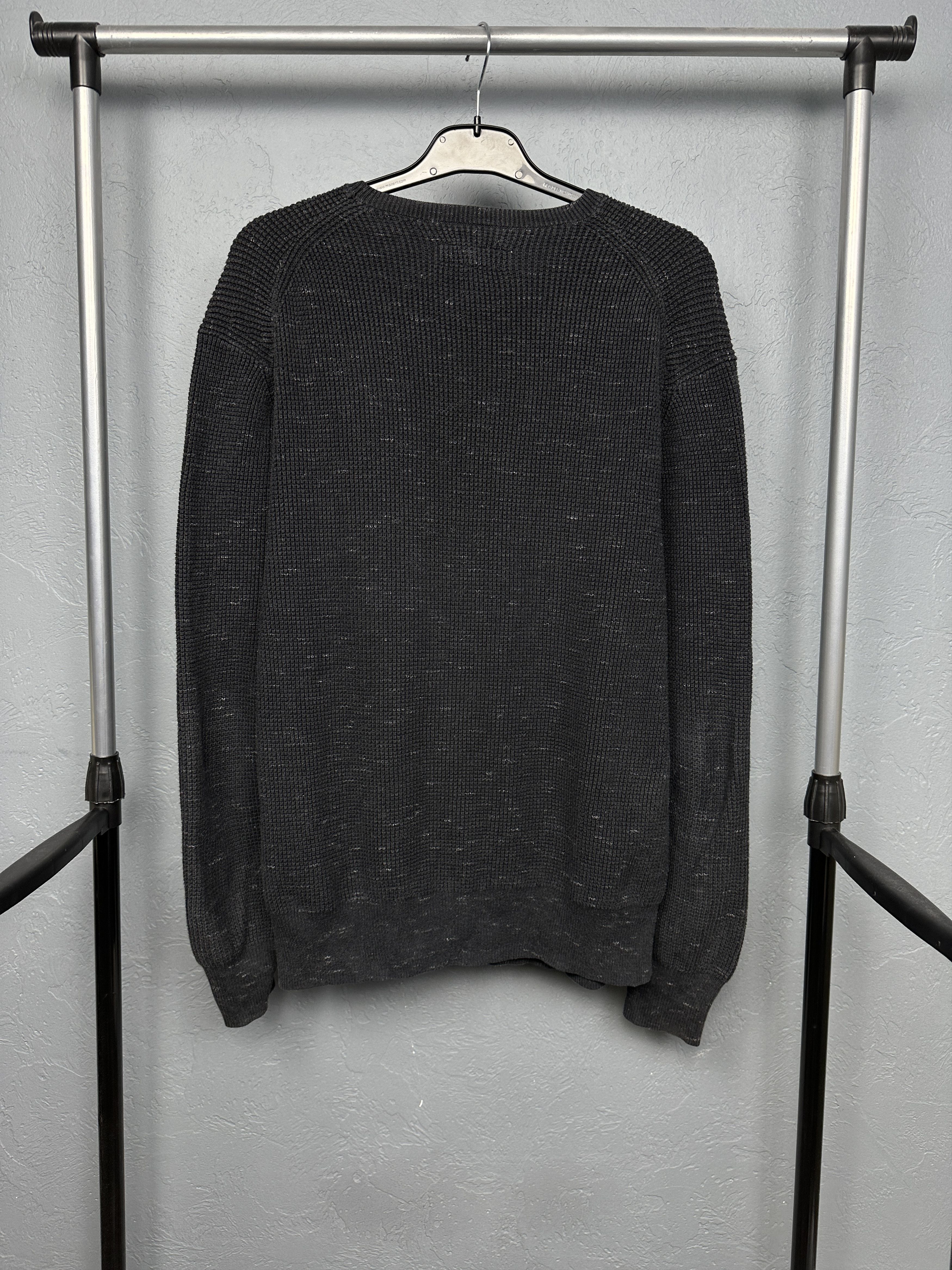 Allsaints Allsaints Trias Mens Cotton Knit Crew Neck Sweater Size US L / EU 52-54 / 3 - 6 Thumbnail
