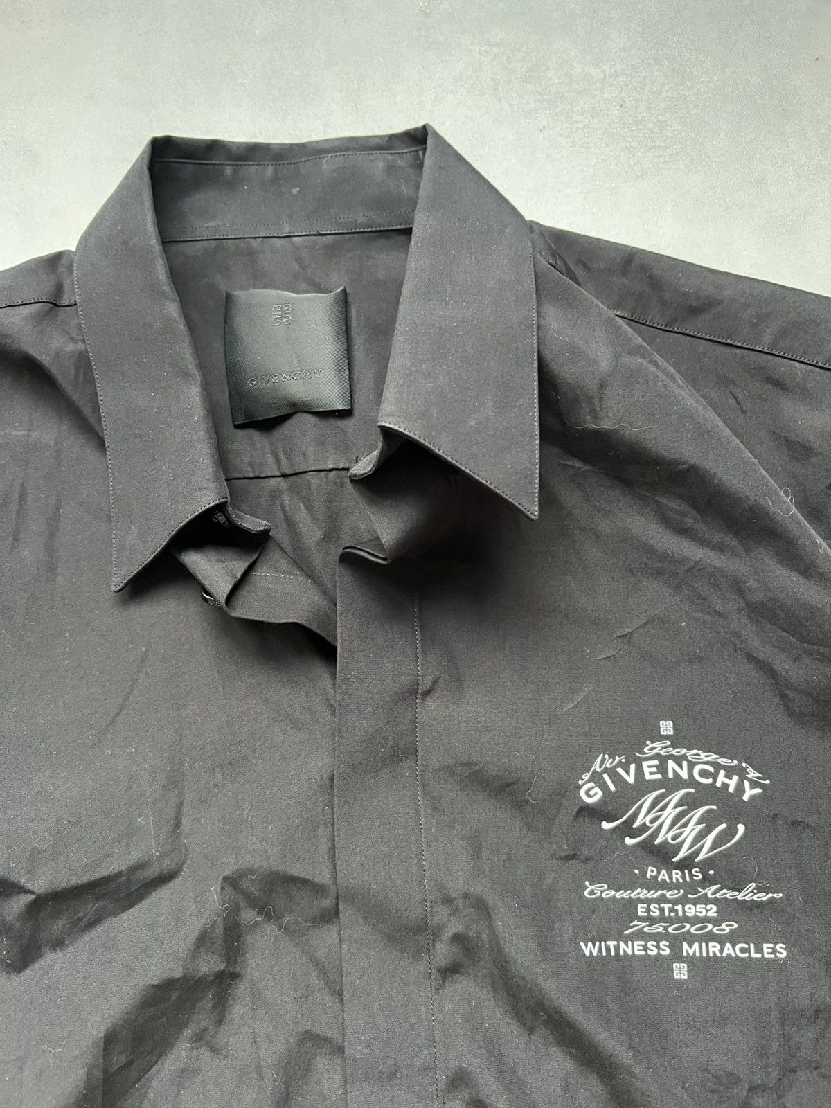 Givenchy Givenchy by Mathew Williams MMW Button-Up Shirt Size US XL / EU 56 / 4 - 2 Thumbnail
