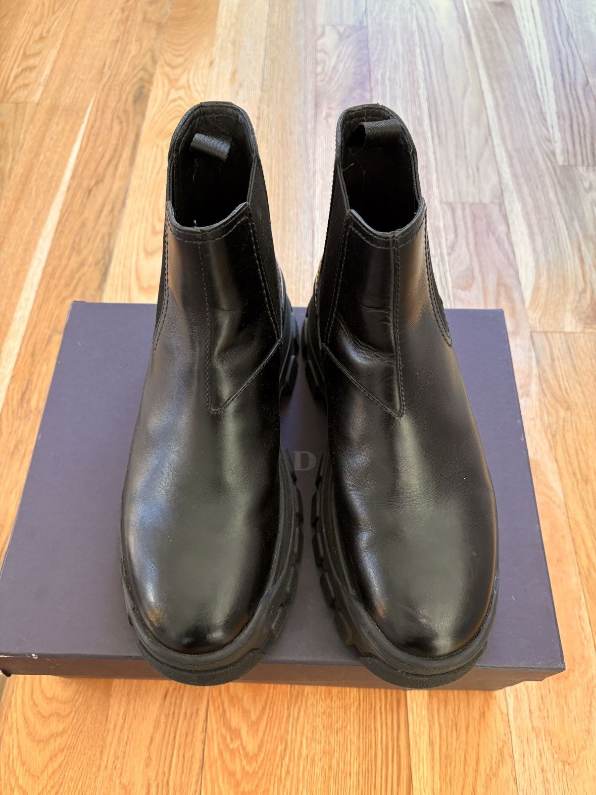 Prada Prada Calzature Uomo 2TG154 Platform Combat Boots UK 9 US 10 Size US 10 / EU 43 - 4 Thumbnail