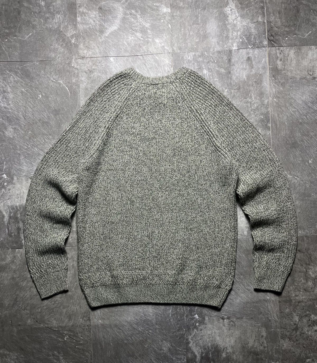 Folk Folk Heavy Knitted Wool Jumper Sweater in Mad Green Size 5 Size US L / EU 52-54 / 3 - 5 Thumbnail