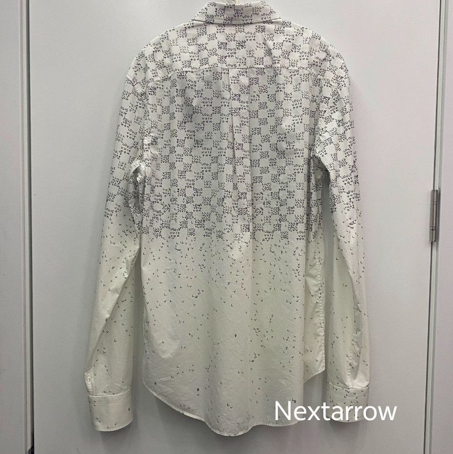 Louis Vuitton Louis Vuitton Full printed airplane shirt 2412-Nextarrow Size 44R - 2 Thumbnail