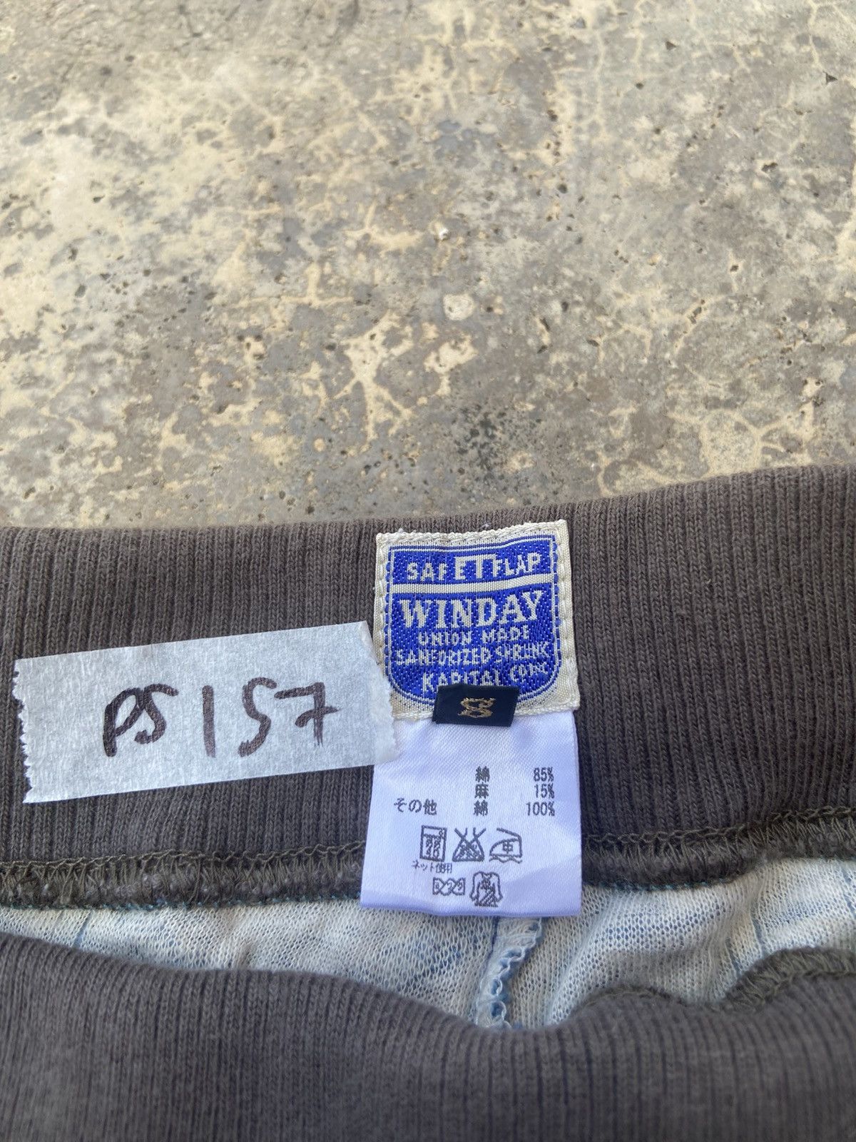 Kapital Kapital Windday SafetyFlap Pants Japan Made Art Pattern Knit Size US 26 / EU 42 - 6 Thumbnail