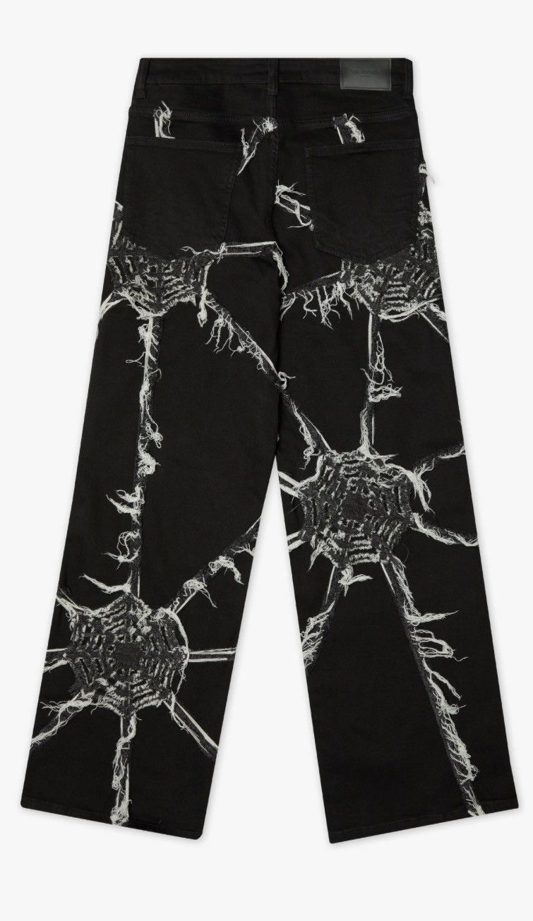 Valabasas Valabasas Archane Baggy Black & White Size US 32 / EU 48 - 2 Thumbnail
