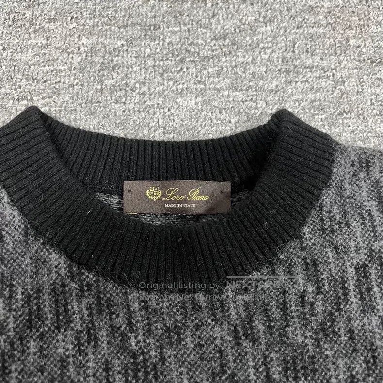 Loro Piana Loro Piana Jacquard Cashmere Knit Sweater Size M / US 6-8 / IT 42-44 - 5 Thumbnail