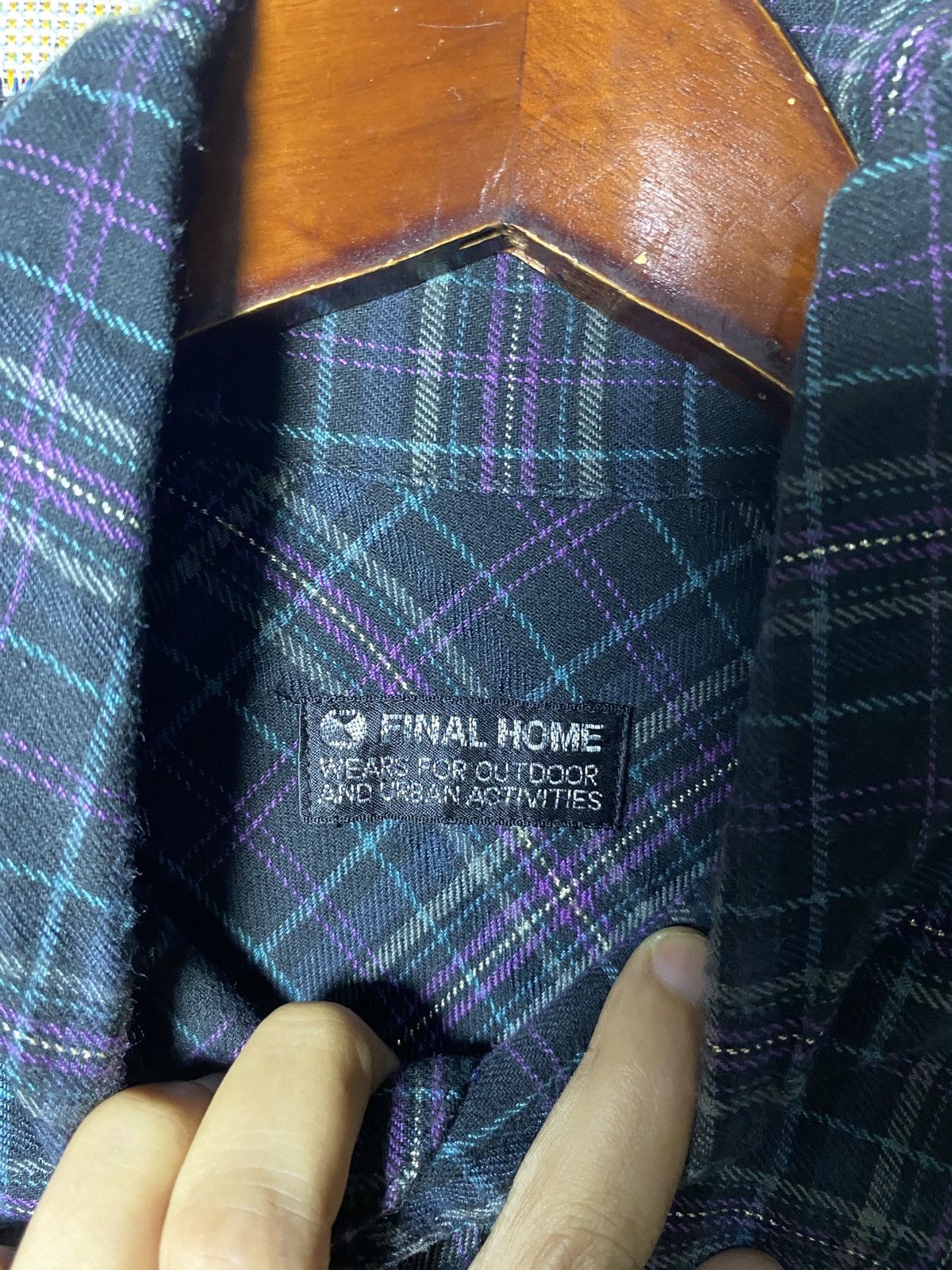 Final Home × Issey Miyake × Pleats Please Issey Miyake Final Homme Issey Miyake Vintage Rare Shirt Size US L / EU 52-54 / 3 - 4 Thumbnail