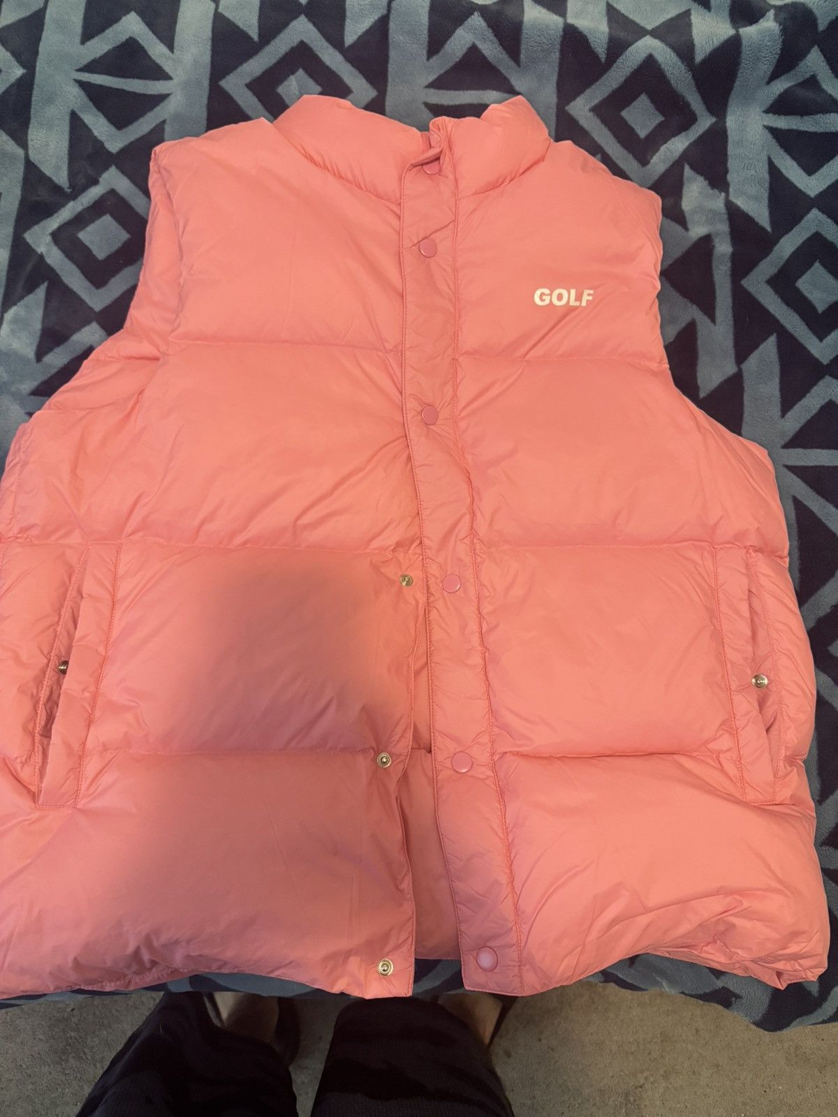 Golf Wang Golf Pink Vest Size US L / EU 52-54 / 3 - 2 Thumbnail