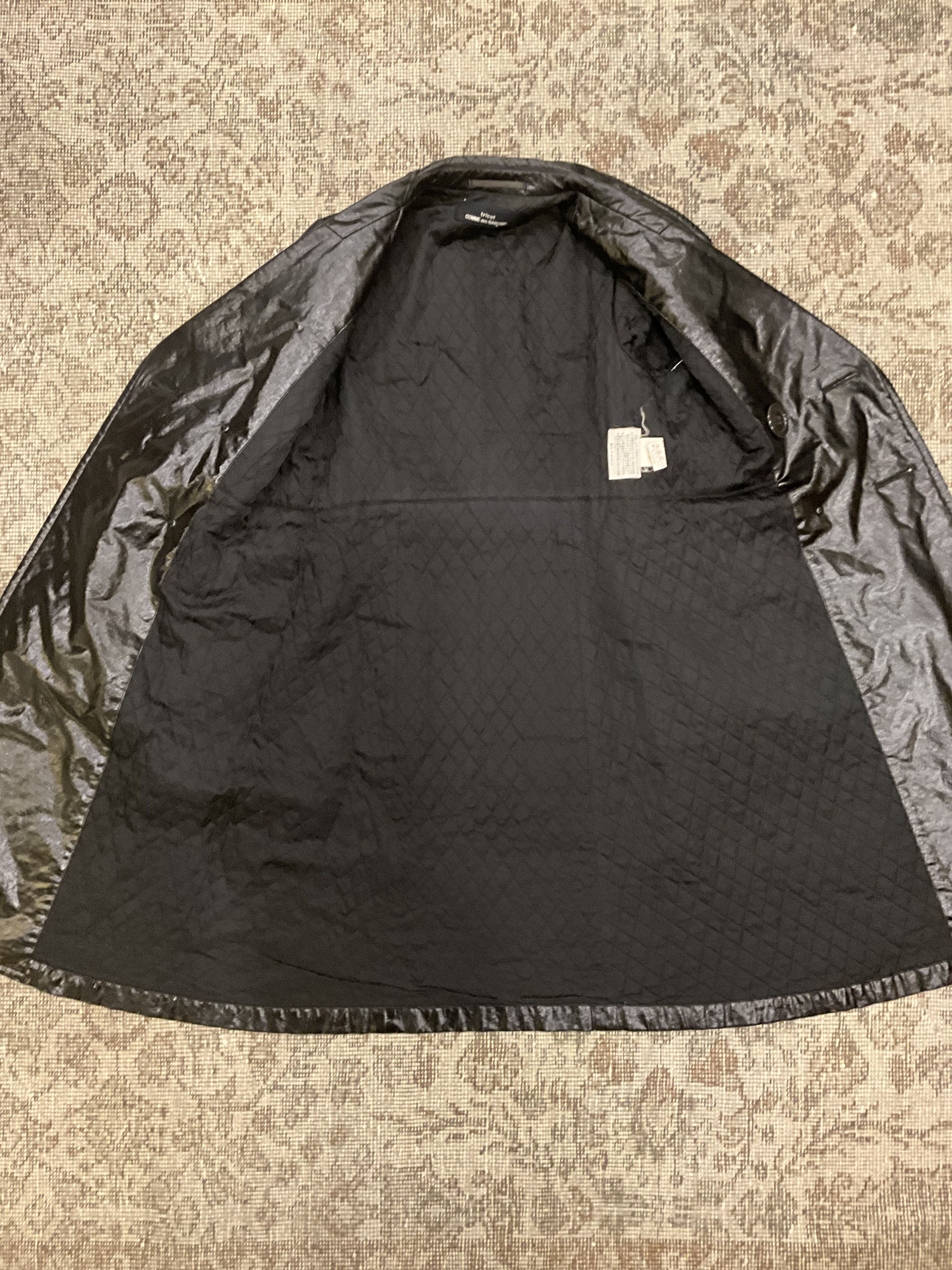 Comme des Garcons Tricot COMME des GARÇONS Coat Black — Vintage AD1995 Japan Size US M / EU 48-50 / 2 - 6 Thumbnail