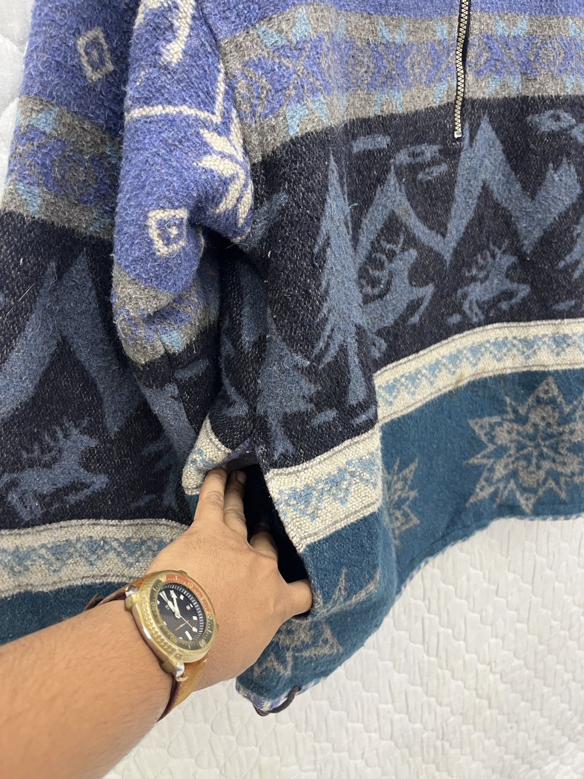L.L. Bean 🔥🔥🔥STEALS VTG LL BEAN NATIVE PULLOVER HALF ZIPPER SWEATSHIRT Size US M / EU 48-50 / 2 - 4 Thumbnail