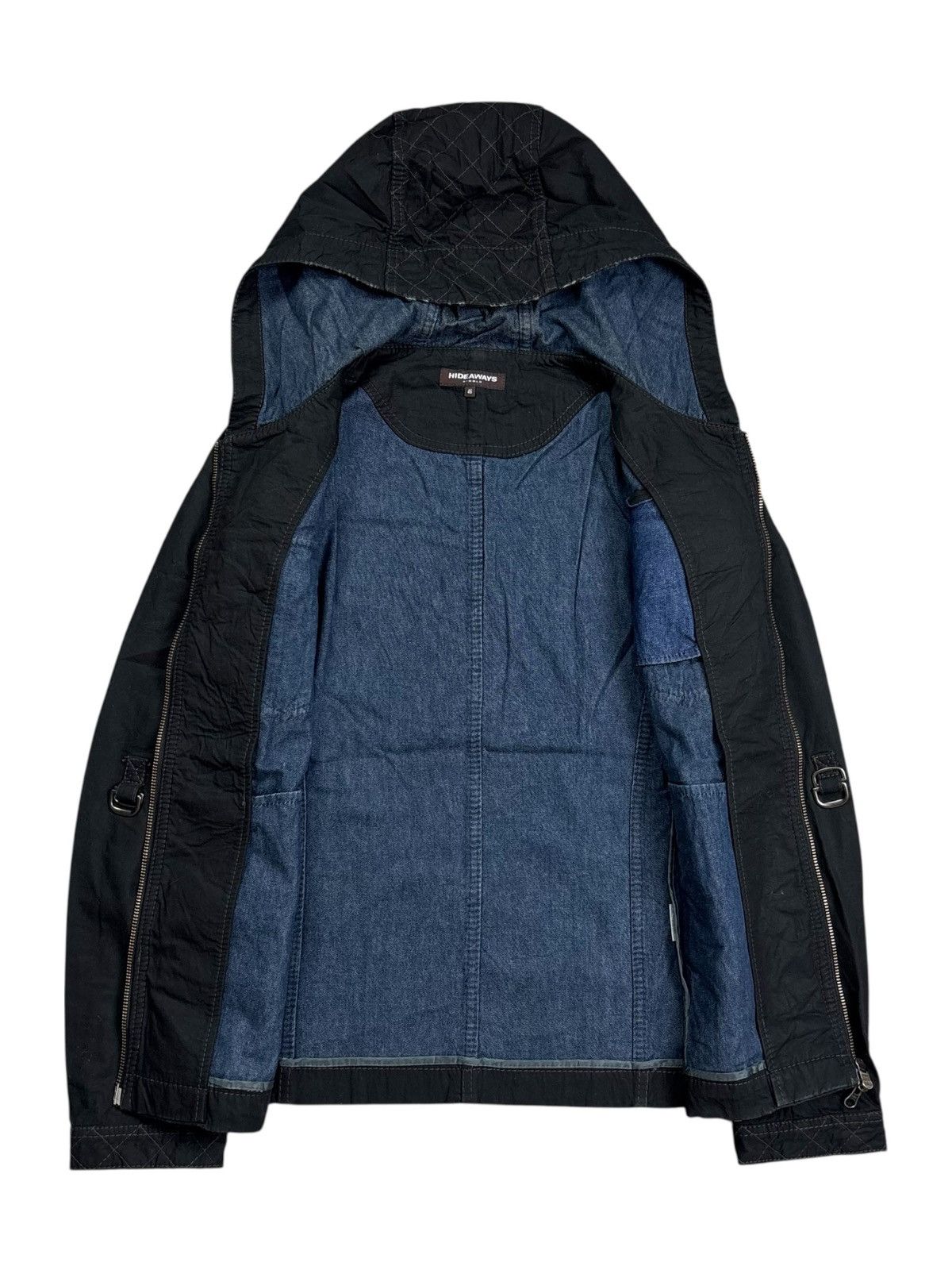 Ekam 2000s Hideways Nicole - Vkei Style Hooded Jacket Size US M / EU 48-50 / 2 - 2 Thumbnail