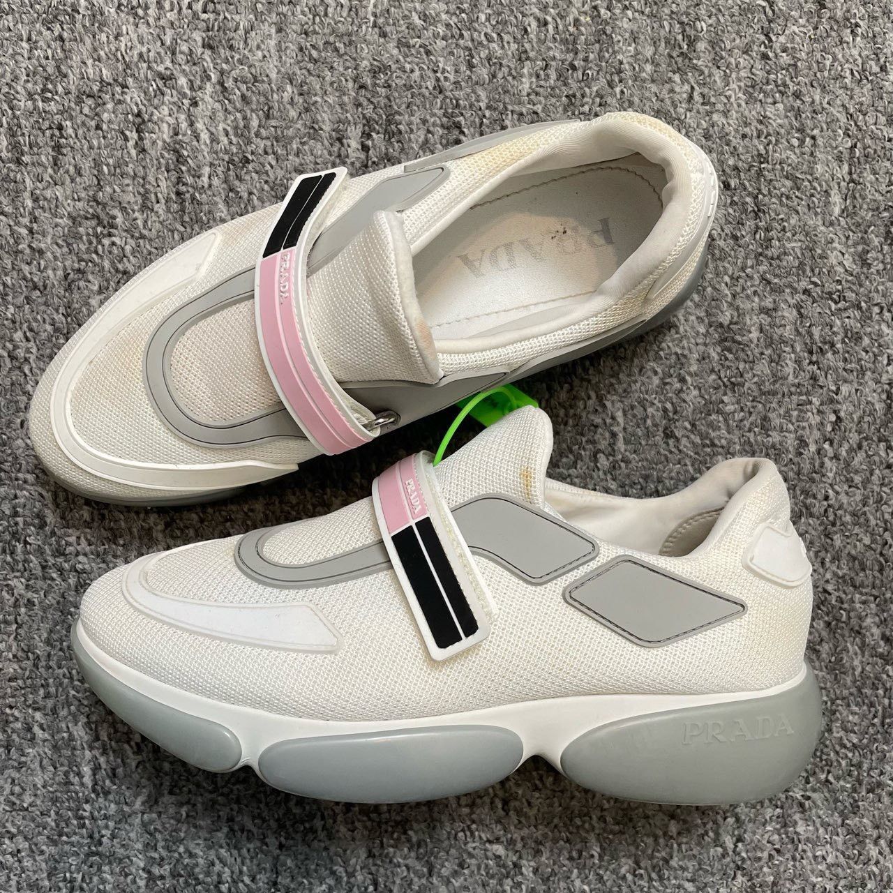 Prada Prada Women's Sneakers Size US 5.5 / IT 35.5 - 1 Thumbnail