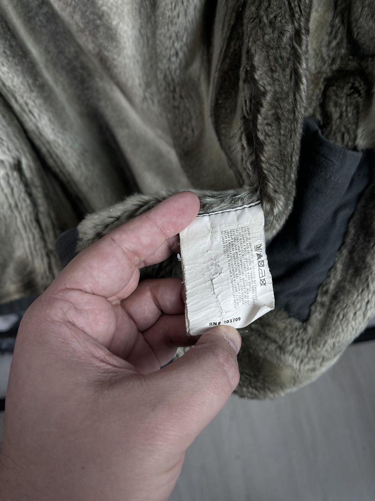 Armani Armani Jeans Vintage Grey Shearling Jacket Men’s Size Large Size US L / EU 52-54 / 3 - 15 Thumbnail