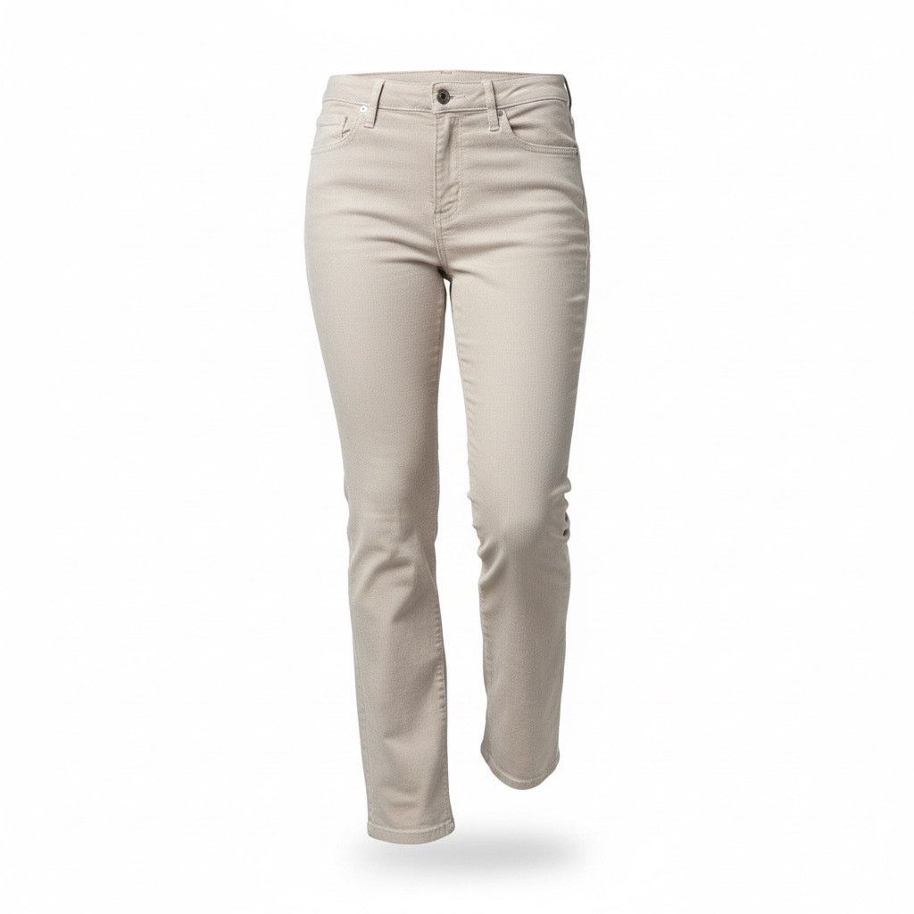 Loft LOFT Womens Beige Corduroy Skinny Pants Size 27 4 Stretch Size 27" / US 4 / IT 40 - 1 Thumbnail