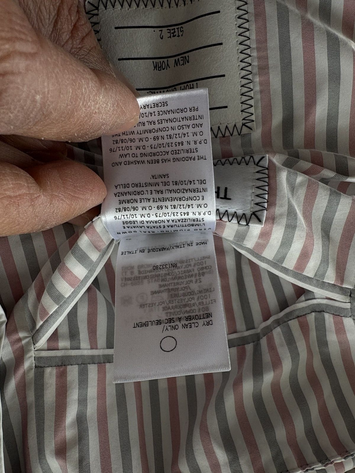 Thom Browne Quilter lightweight hooded puffer Size US M / EU 48-50 / 2 - 9 Thumbnail