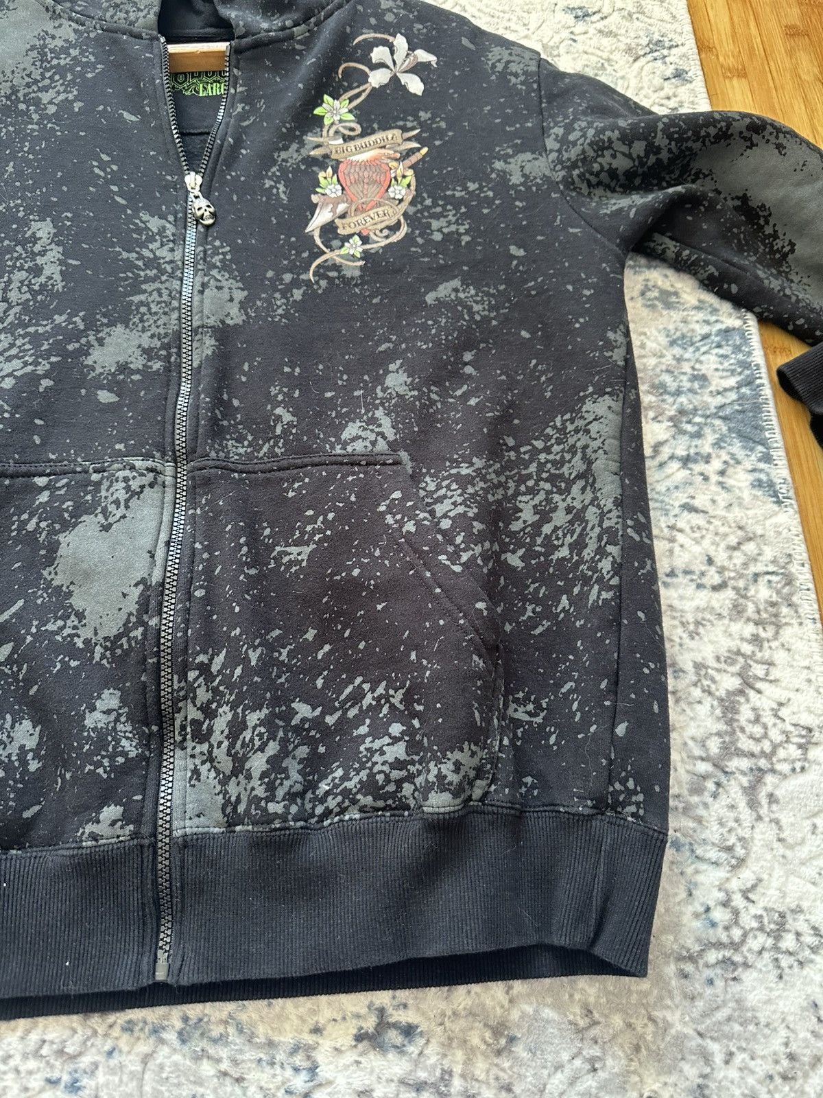 Hysteric Glamour HOODIE NN Y2K VINTAGE STREETWEAR SMALL LOGO,SIZE L Size US L / EU 52-54 / 3 - 7 Thumbnail