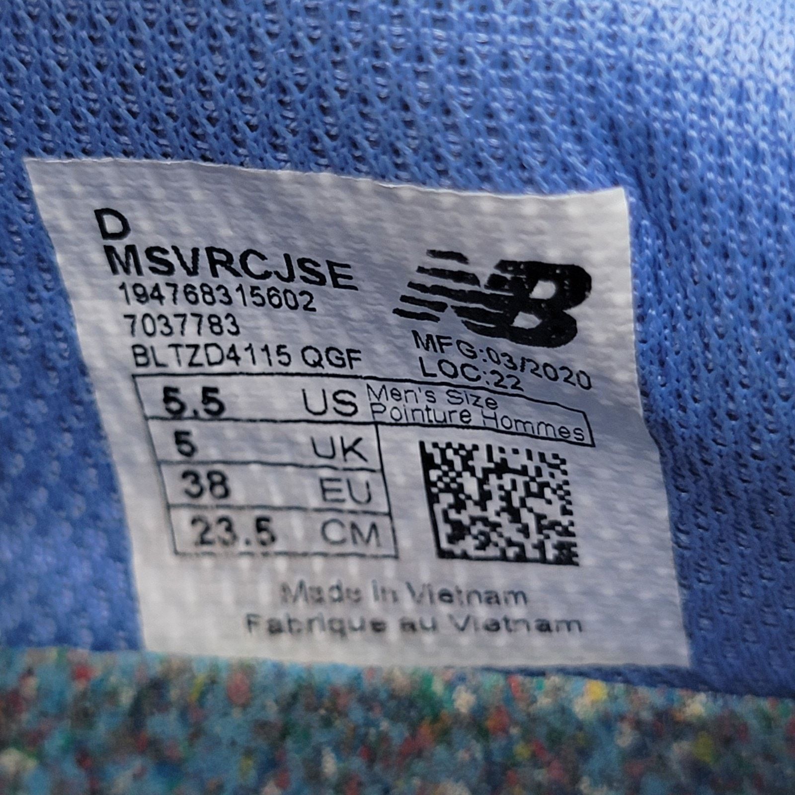 New Balance New Balance X Jaden Smith Vision Racer Mens Sz 5.5 Wavy Baby Size US 5.5 / EU 38 - 8 Thumbnail