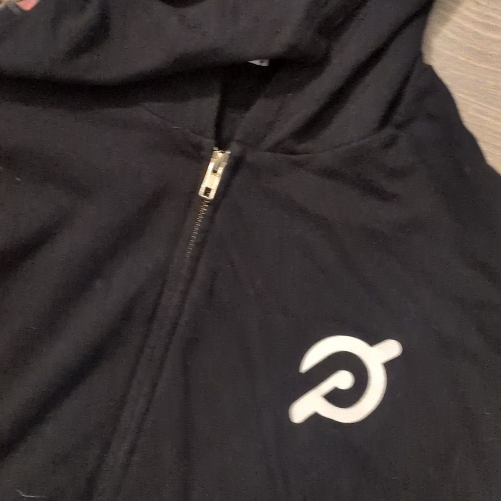 Peloton Peloton Pink Floral Hoodie Sweatshirt Zipped Jacket Size XL Size XL / US 12-14 / IT 48-50 - 2 Thumbnail