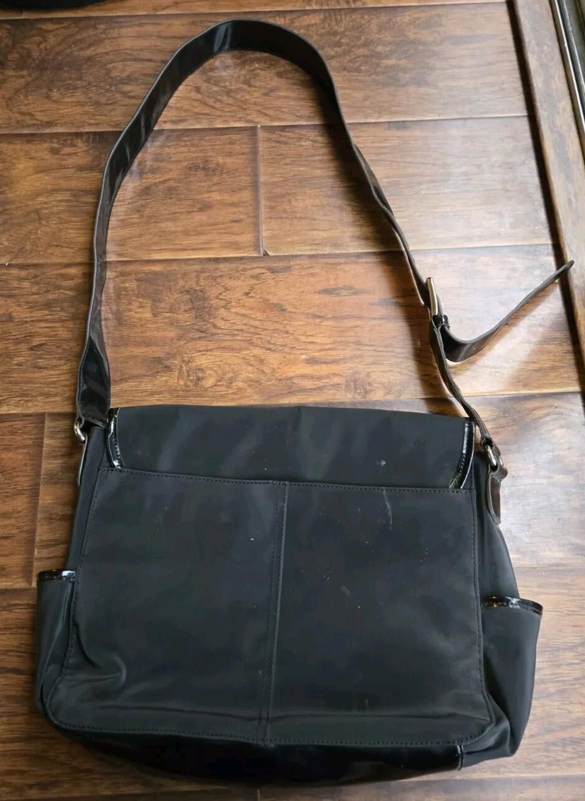 Other Tignanello Messenger Shoulder Bag Black Yellow Interior Lap Size ONE SIZE - 3 Thumbnail