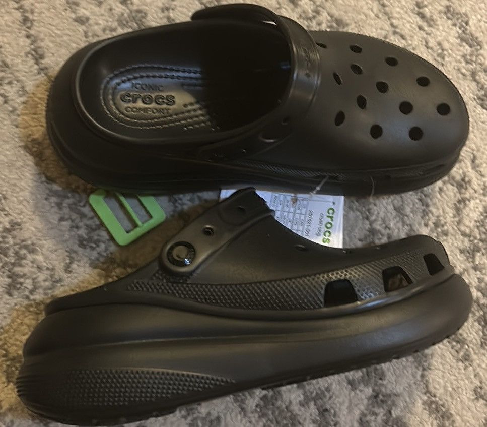 Crocs Crocs Crush Clog Black Men size 7/ Women Size 9 Size US 9 / IT 39 - 2 Thumbnail