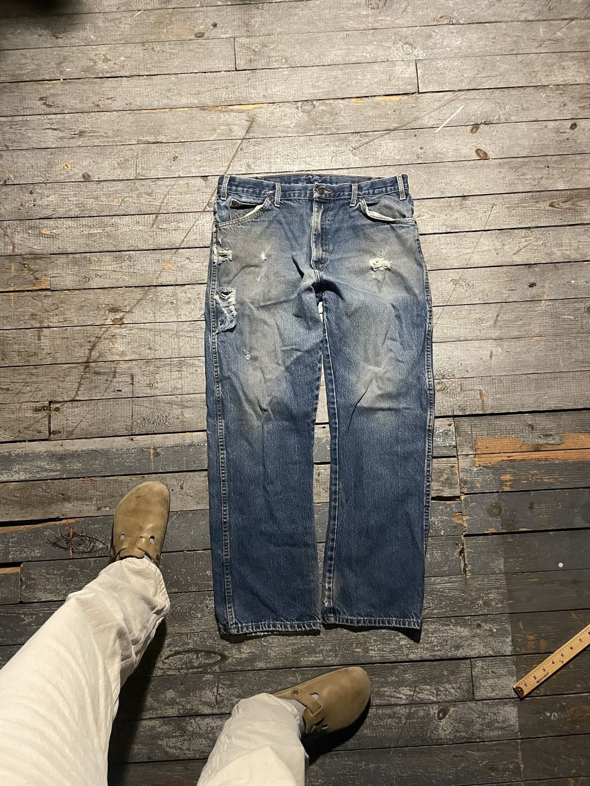 Dickies × Vintage Distressed Dickies Pants Size US 32 / EU 48 - 1 Thumbnail