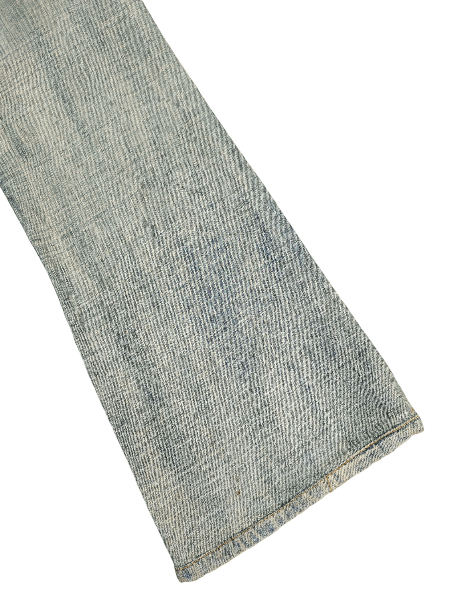 Diesel Flare Jeans Diesel D Logo Faded Low Rise Boot Cut Y2k Goa Size US 29 - 8 Thumbnail