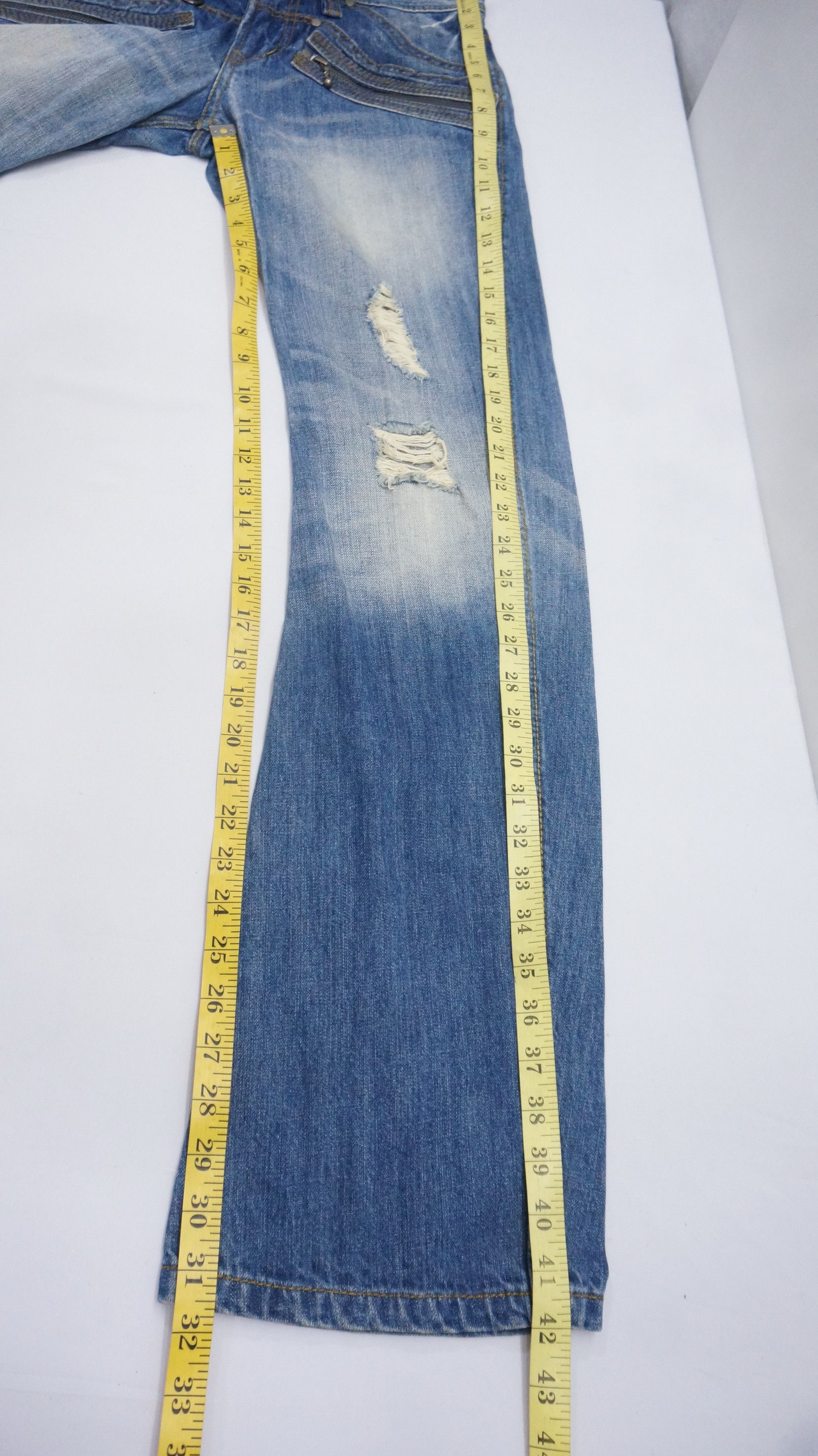 HIDEAWAYS Nicole Hideaways Distressed Multipocket Jeans Size US 30 / EU 46 - 9 Thumbnail