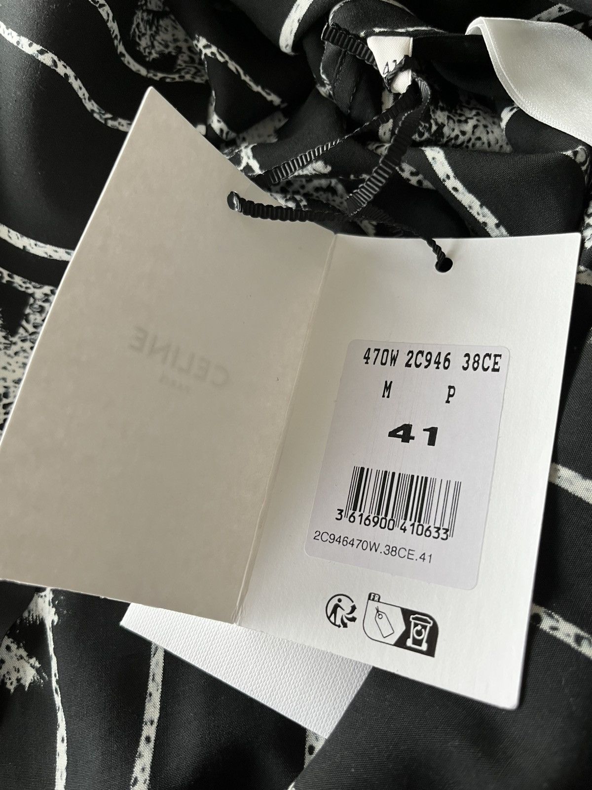 Celine × Hedi Slimane 🌴 Super Runway Celine by Hedi Palm Tree Shirt Brand New Size US XL / EU 56 / 4 - 12 Thumbnail