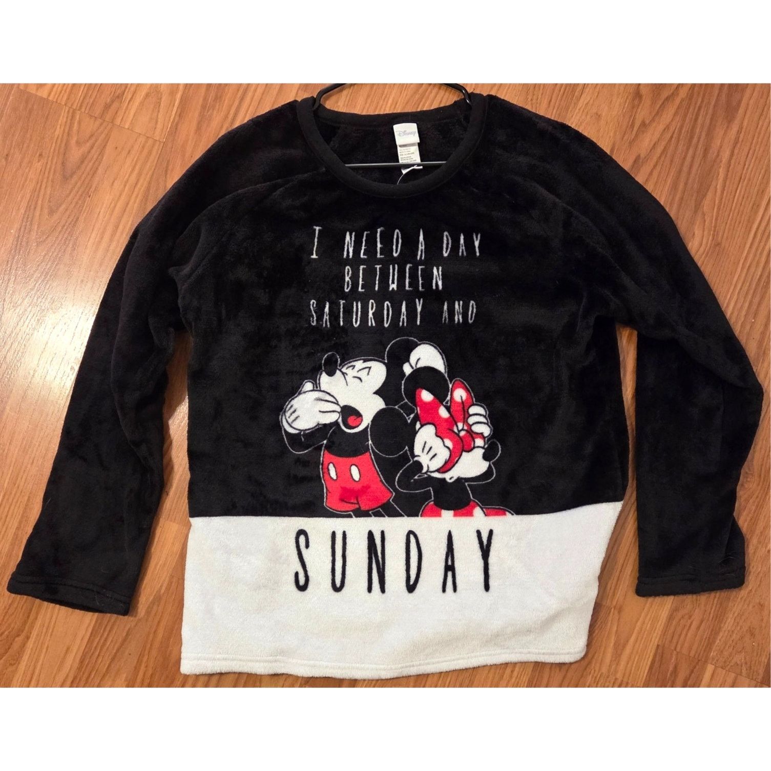 Disney Disney Mickey & Minnie Fleece Sleepwear - Size 2X Size ONE SIZE - 2 Thumbnail