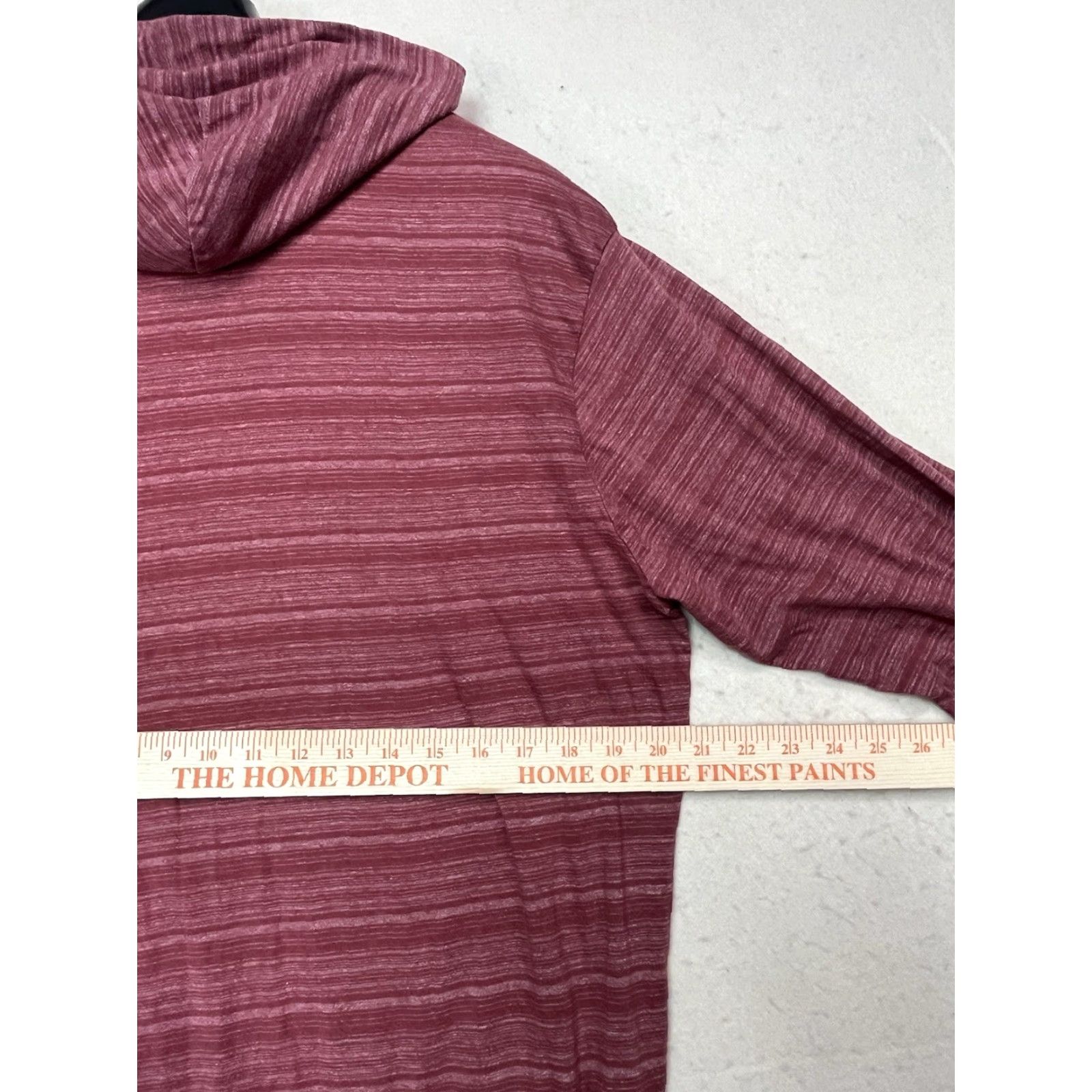 O'Neill O’Neill Hoodie Lightweight Red Striped Shirt Beach Skate Surf Ocean Men Size L Size US L / EU 52-54 / 3 - 3 Thumbnail