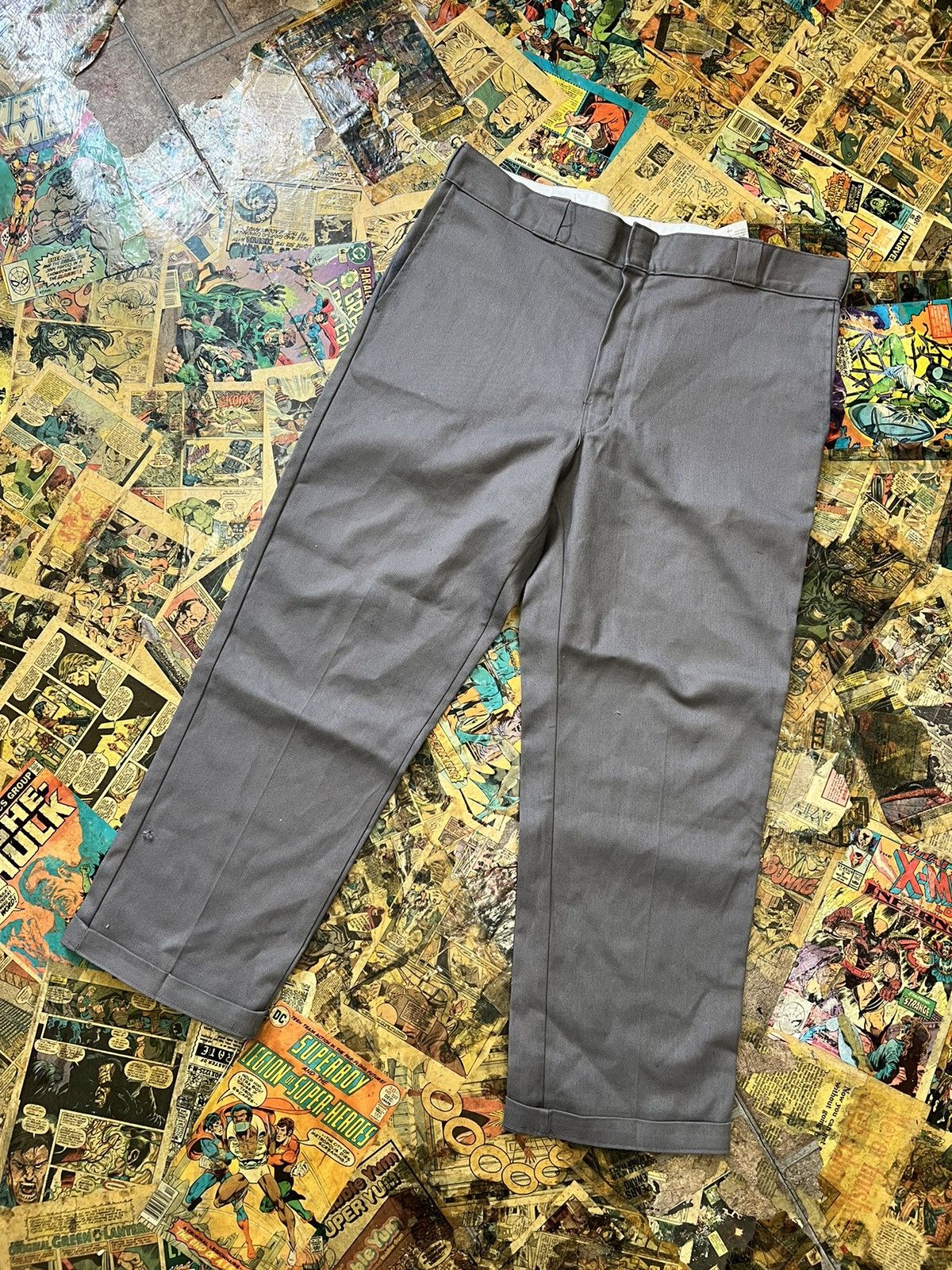 Dickies × Vintage Dickies 874 Grey Work pants Size US 38 / EU 54 - 1 Preview