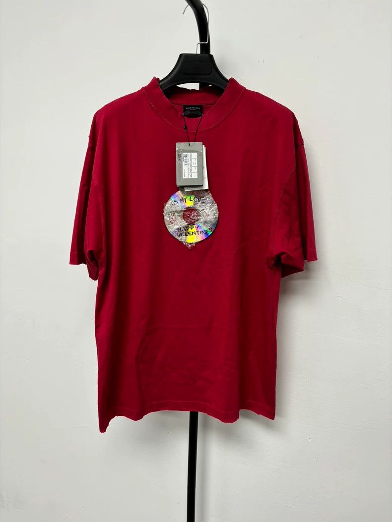 Balenciaga Balenciaga CD disc short-sleeved T-shirt Size XS / US 0-2 / IT 36-38 - 1 Thumbnail
