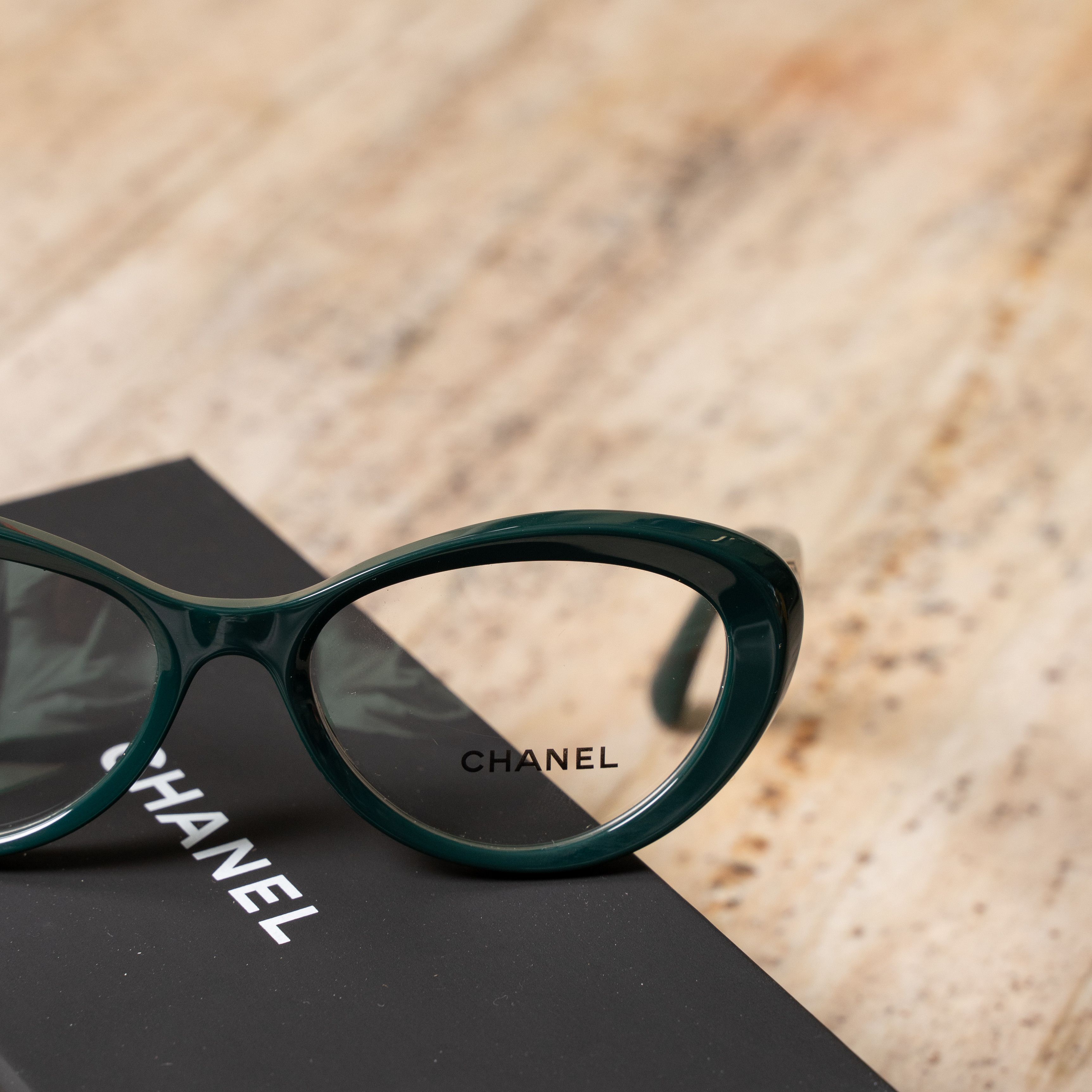 Chanel CHANEL 0CH3466 1459 Sunglasses GREEN Size ONE SIZE - 3 Thumbnail