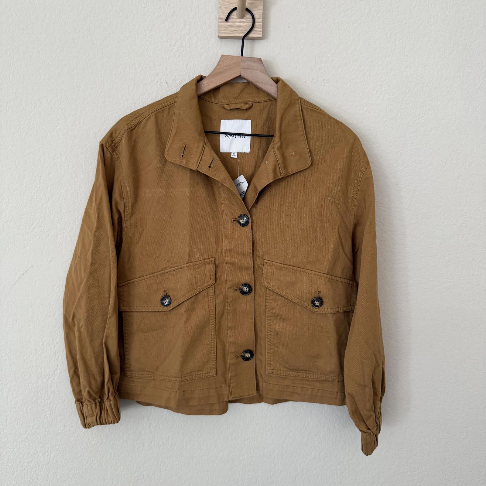 Madewell Madewell Jacket Women's XS Brown NWT Size XS / US 0-2 / IT 36-38 - 1 Thumbnail