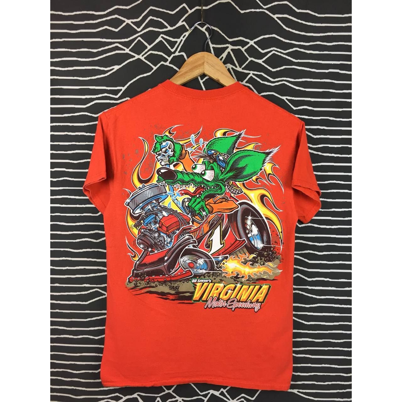 Vintage Virginia Motor Speedway Rat Fink Racing Tee Size US S / EU 44-46 / 1 - 1 Thumbnail