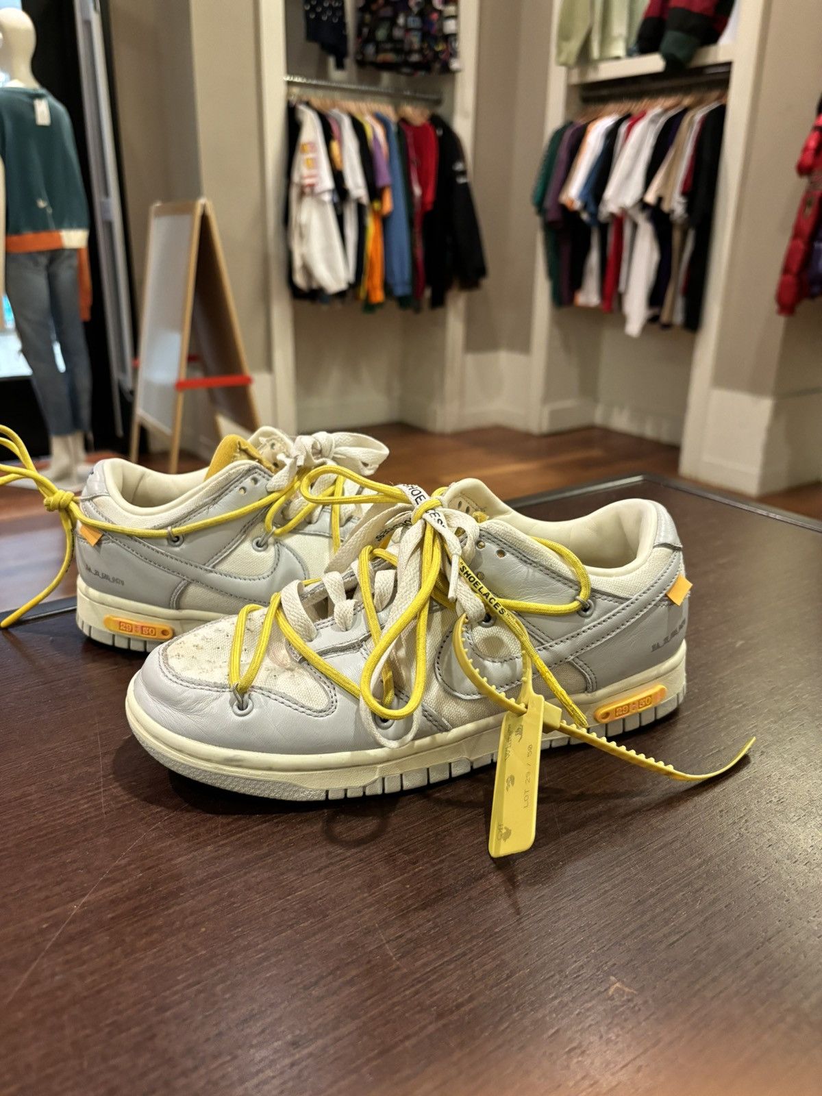 Nike × Off-White Nike Off-White Dunk Lot 29 Size US 6 / EU 39 - 2 Thumbnail