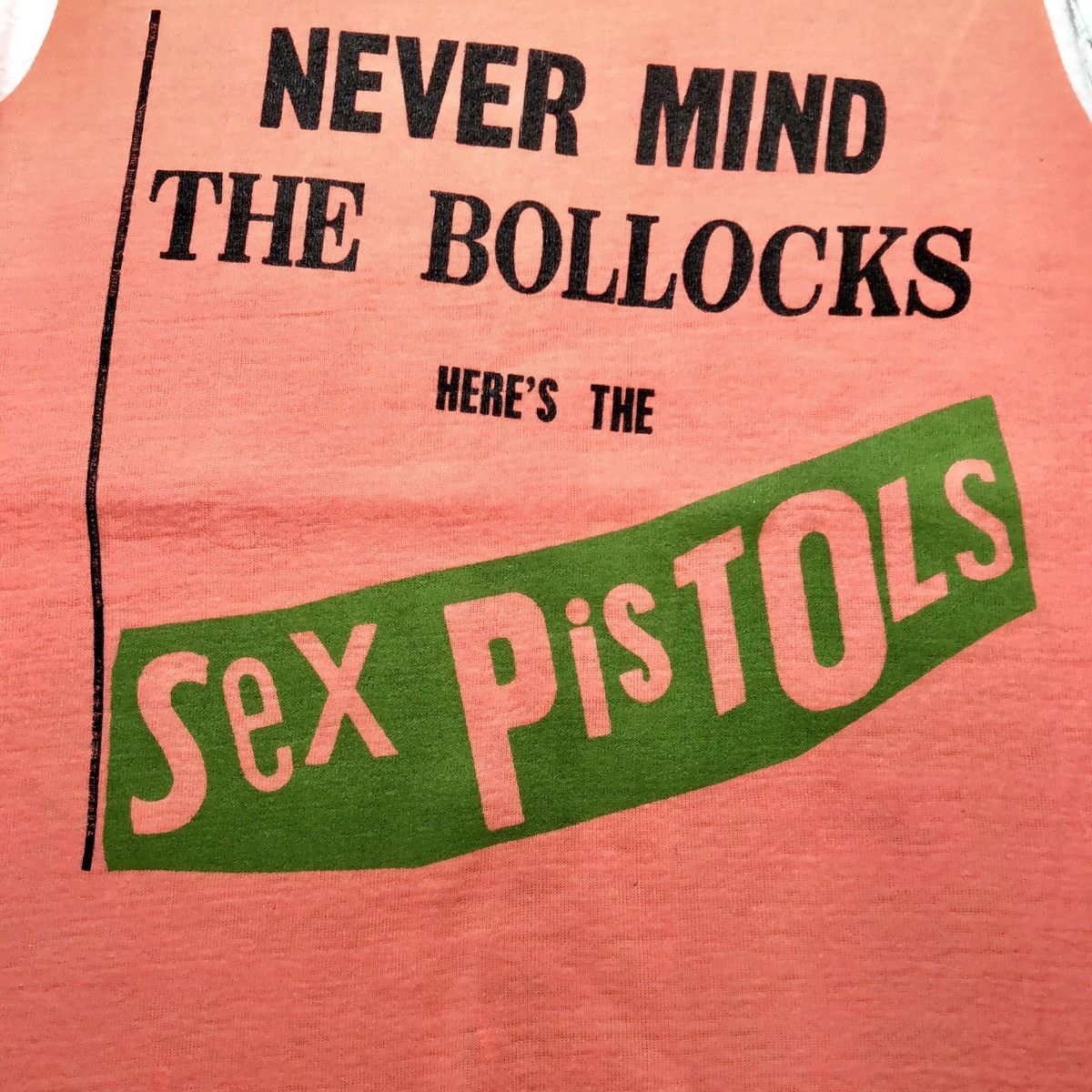 Other VINTAGE SEX PISTOLS Jamie Reid Never Mind The Bollocks 1977 Size US M / EU 48-50 / 2 - 8 Thumbnail