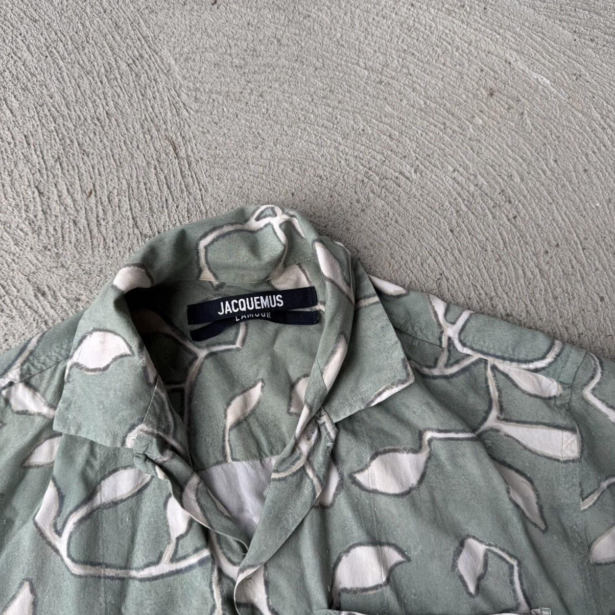 Jacquemus Jacquemus L’Amour Short Sleeve Button Down Size US M / EU 48-50 / 2 - 2 Thumbnail