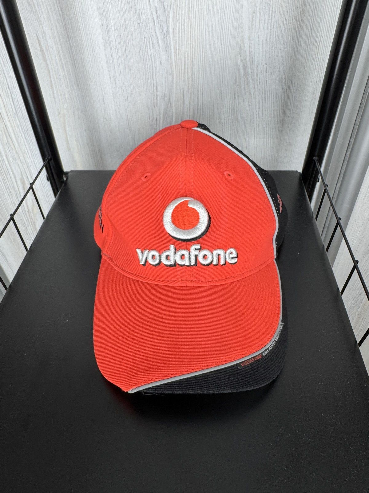 Mercedes-Benz Vodafone McLaren Mercedes F1 Jenson Button Racing Cap Size ONE SIZE - 4 Thumbnail