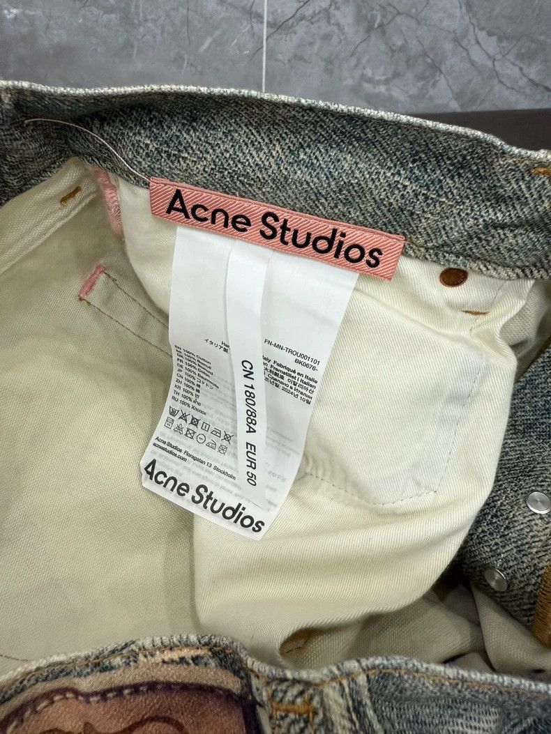 Acne Studios acne studios Pink candy pants chain print jeans 2503-Nextar Size US 32 / EU 48 - 6 Thumbnail