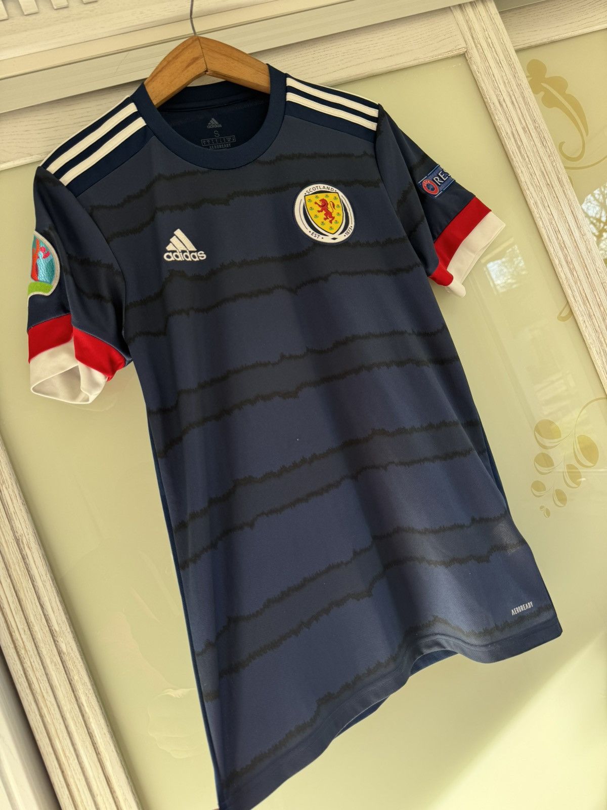 Adidas Scotland 2020-2021 Euro Home Soccer Jersey Football Shirt Size US S / EU 44-46 / 1 - 4 Thumbnail