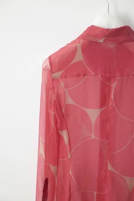 Gucci 1990's transparent crepe shirt Size XS / US 0-2 / IT 36-38 - 4 Thumbnail