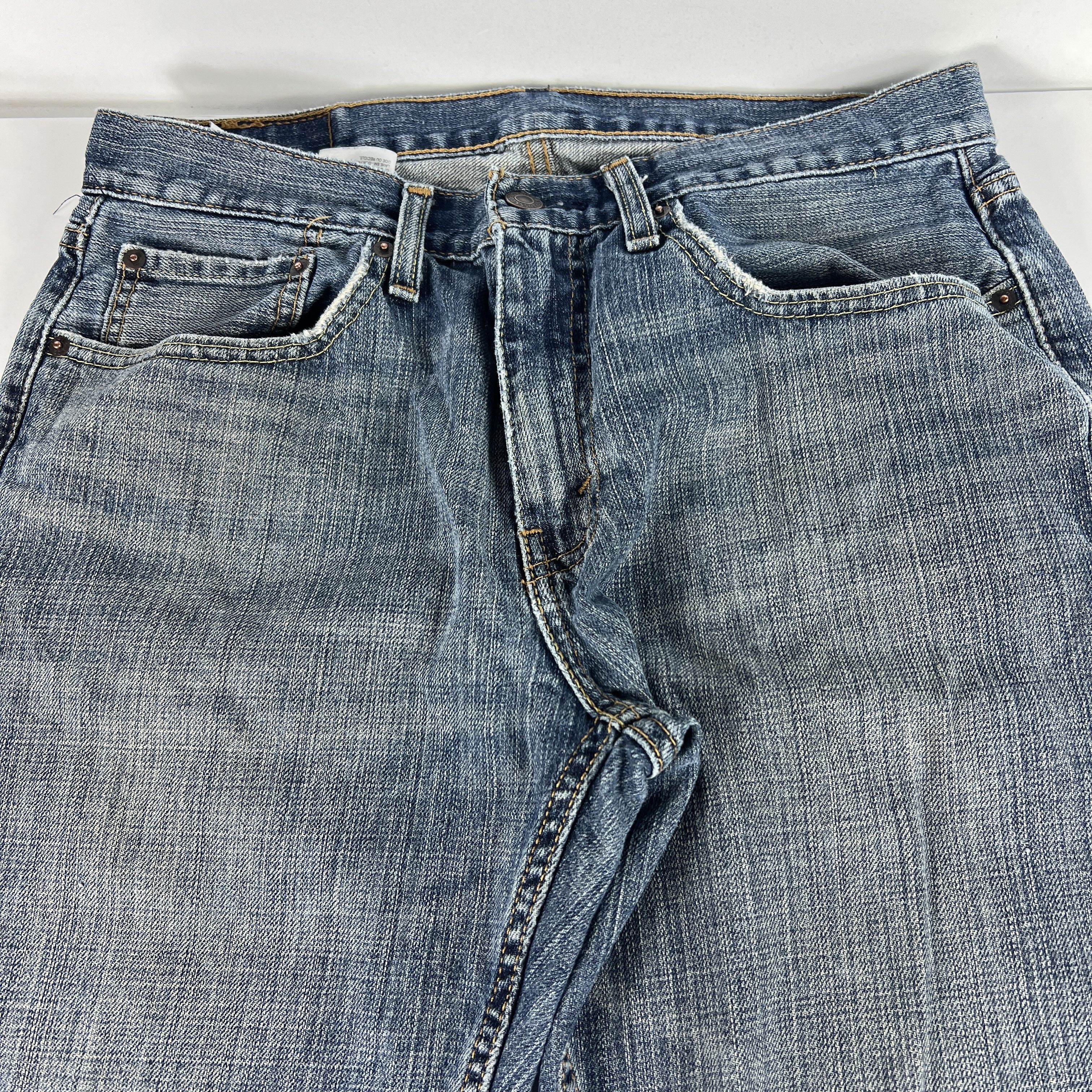 Levi's Levi's Jeans 559 Relaxed Fit Straight Leg Blue Faded Denim Size US 32 / EU 48 - 3 Thumbnail