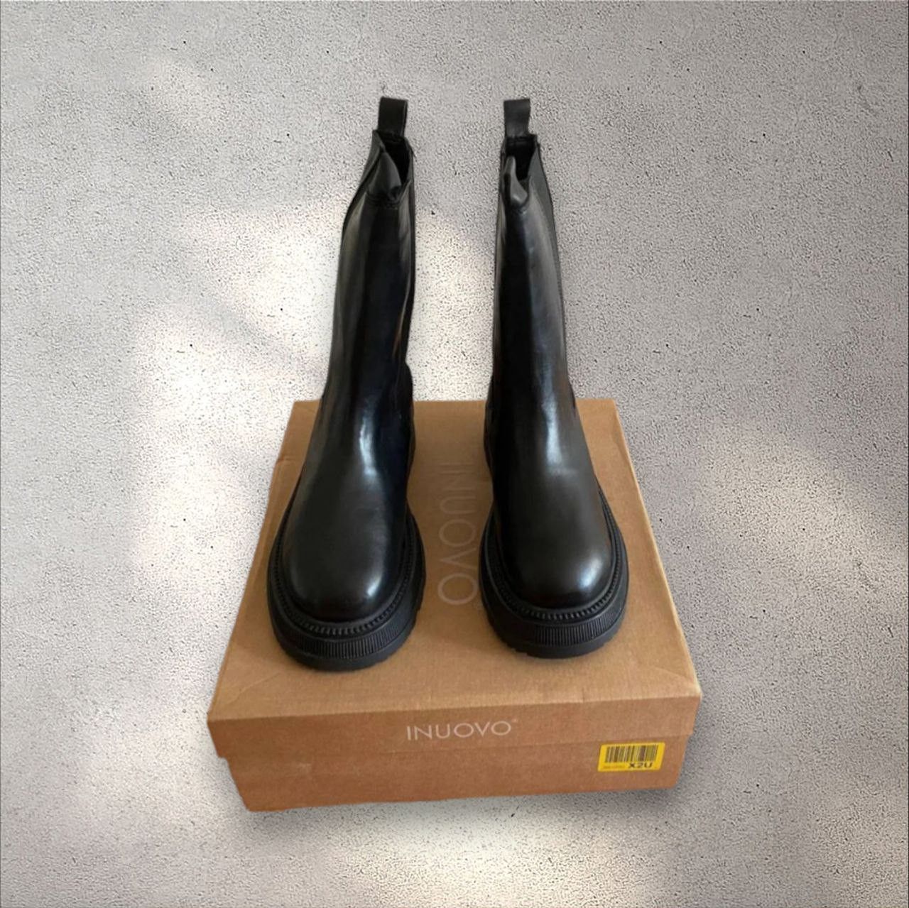Other Women's Inuovo ankle boots in black, size 40. Size US 9 / IT 39 - 3 Thumbnail