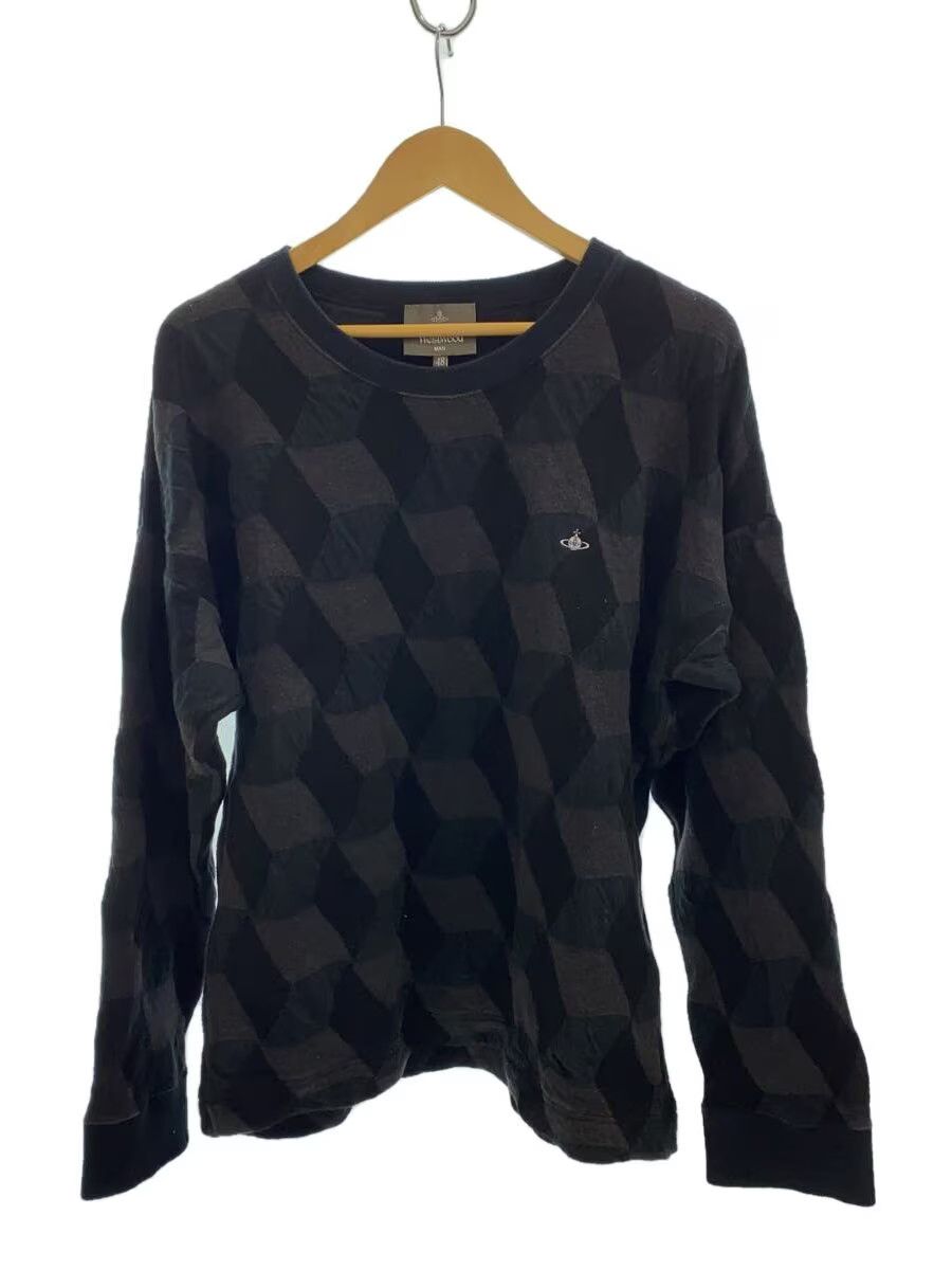 Vivienne Westwood Geometric Pattern Orb Wool Knit Sweater Size US M / EU 48-50 / 2 - 1 Thumbnail