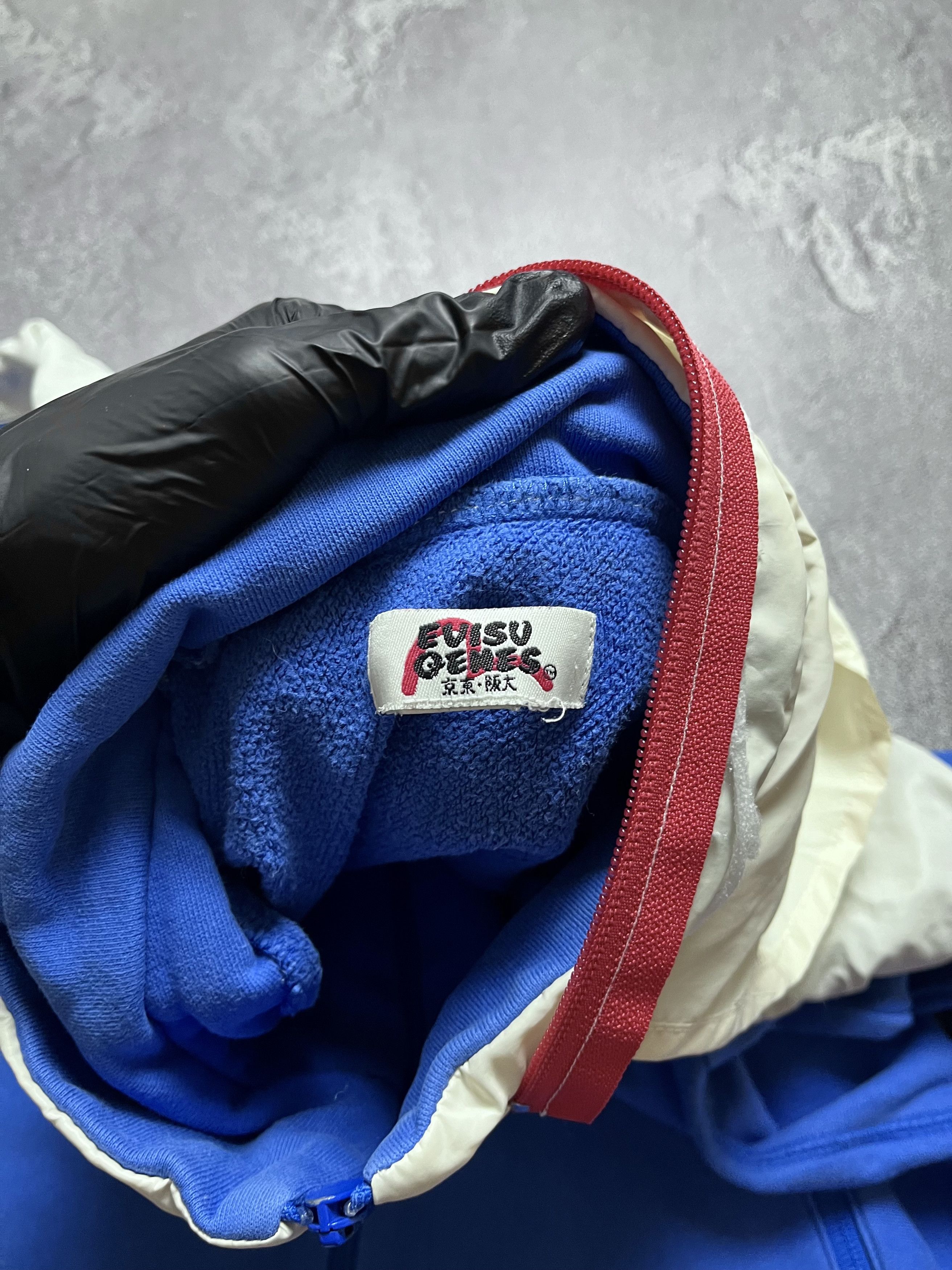 Evisu 90x Vintage Evisu Zip Hoodie Track Jacket Big Logo Mens L Size US L / EU 52-54 / 3 - 6 Thumbnail