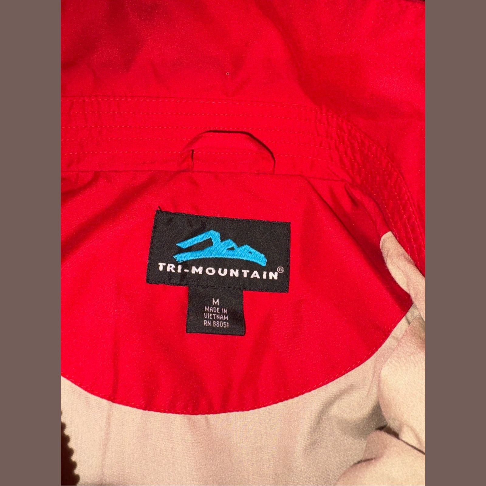 Vintage VTG Tri-Mountain Red Stanford GSB Embroidered Zip Jacket M Size US M / EU 48-50 / 2 - 5 Thumbnail