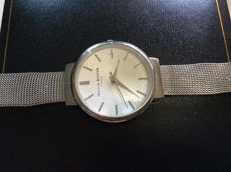 Designer Olivia ladies silver mesh bracelet watch Size ONE SIZE - 1 Thumbnail